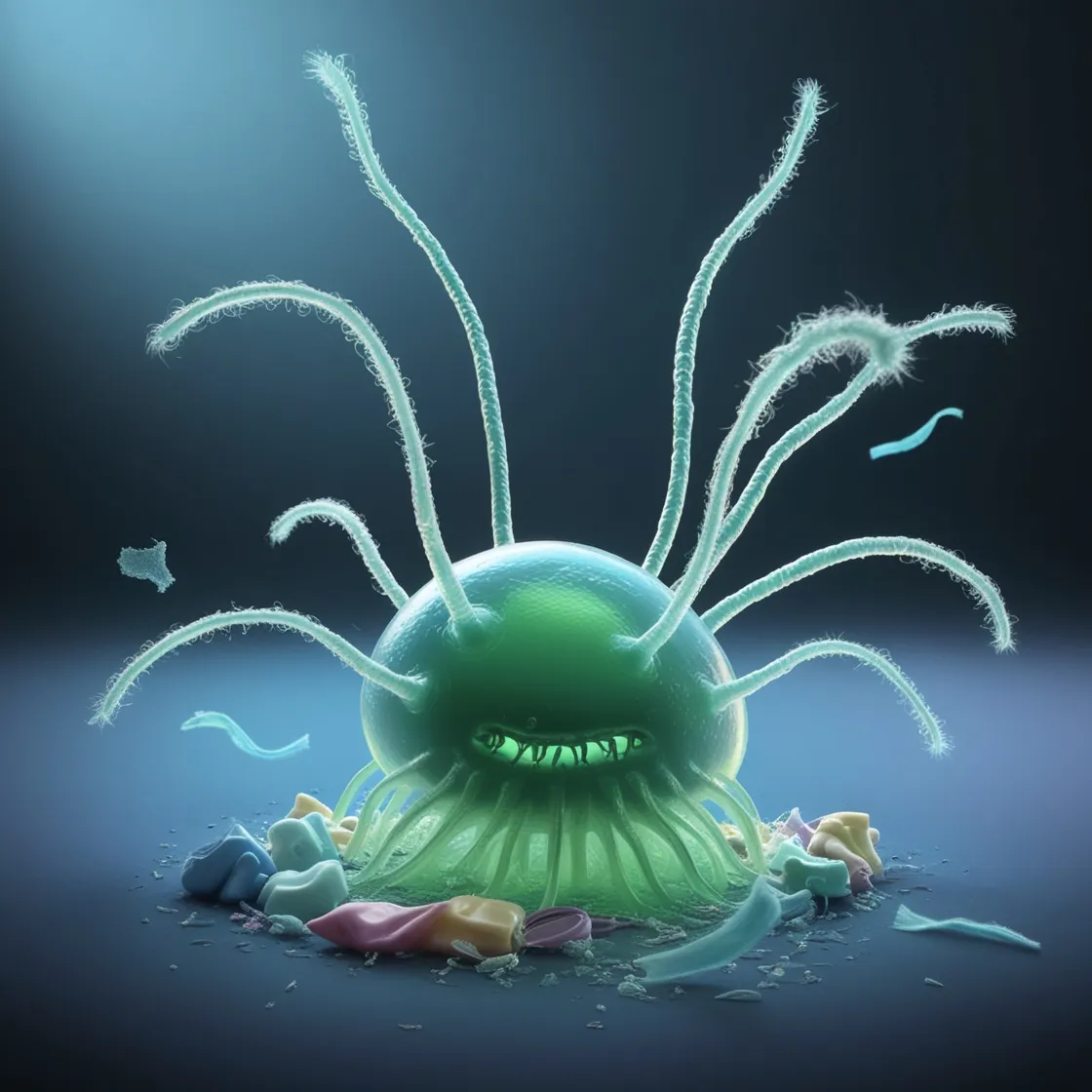 Bacteria that feeds on plastic #5