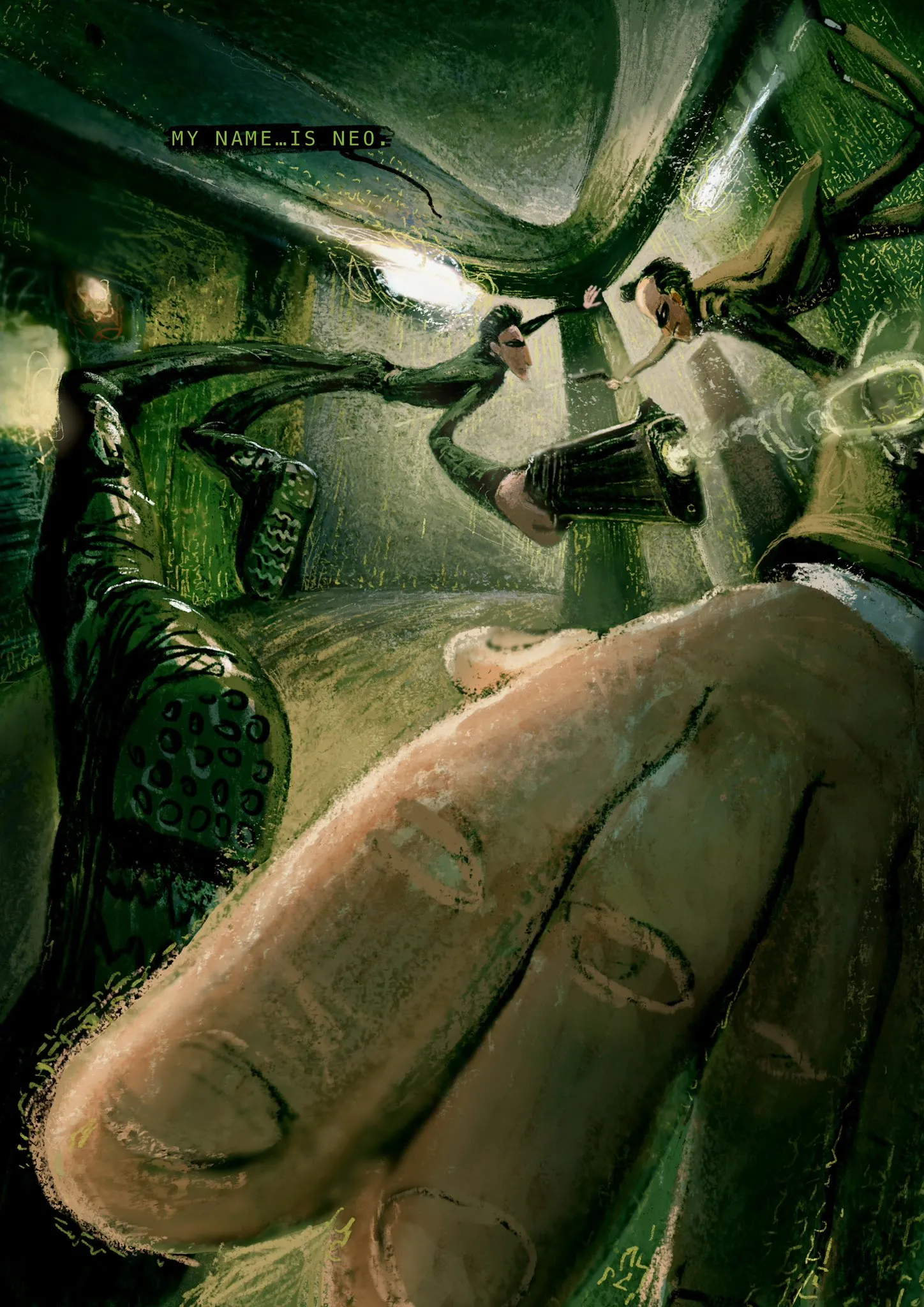 Matrix illustration by UntitledArmy #2