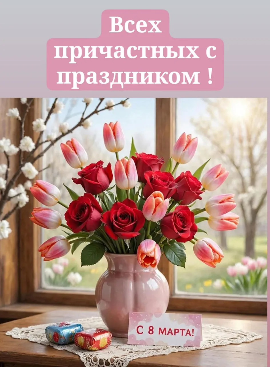 8 марта ещё не закончилось поэтому #1