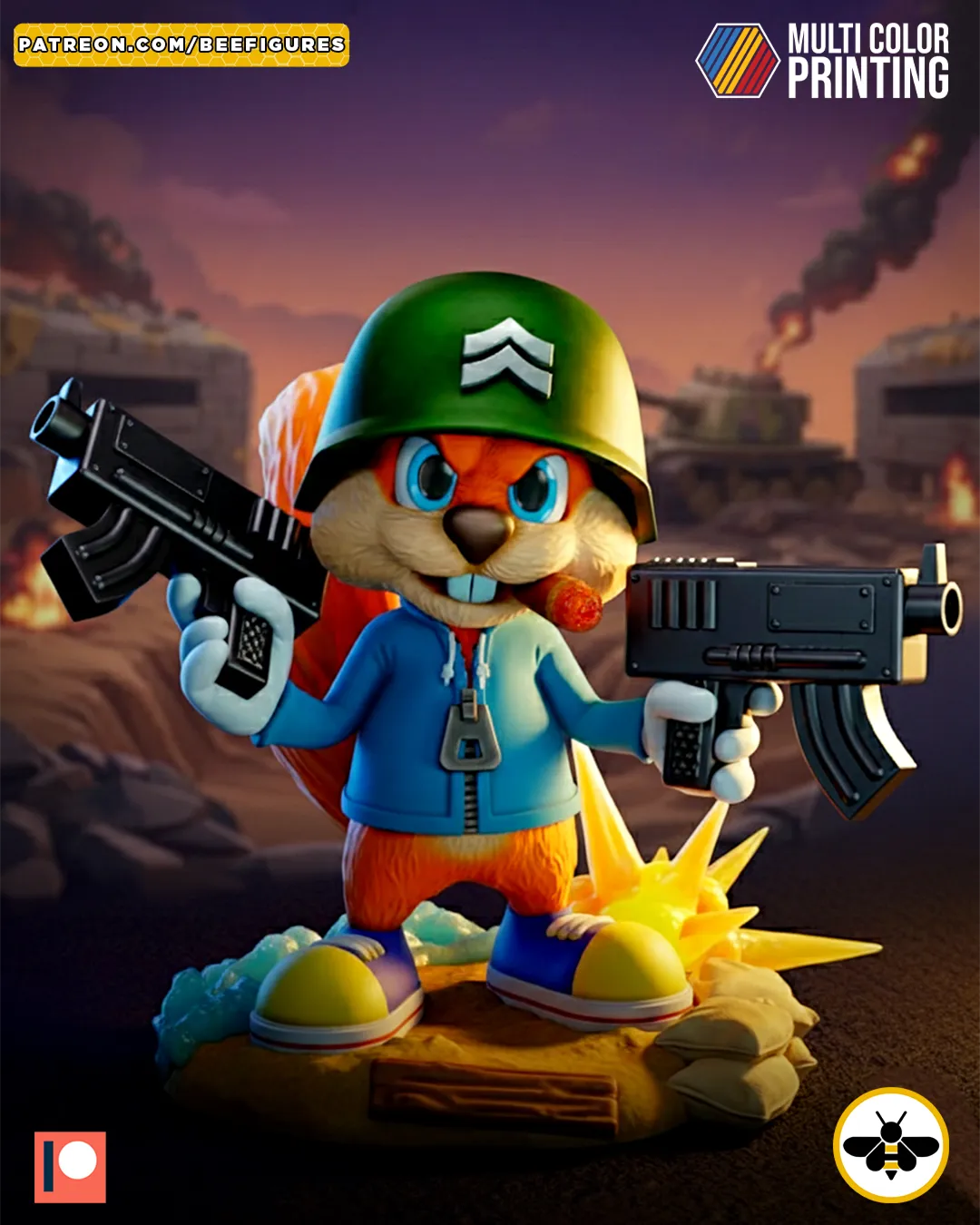 Bee Figures - Conker - Conker’s Bad Fur Day #2
