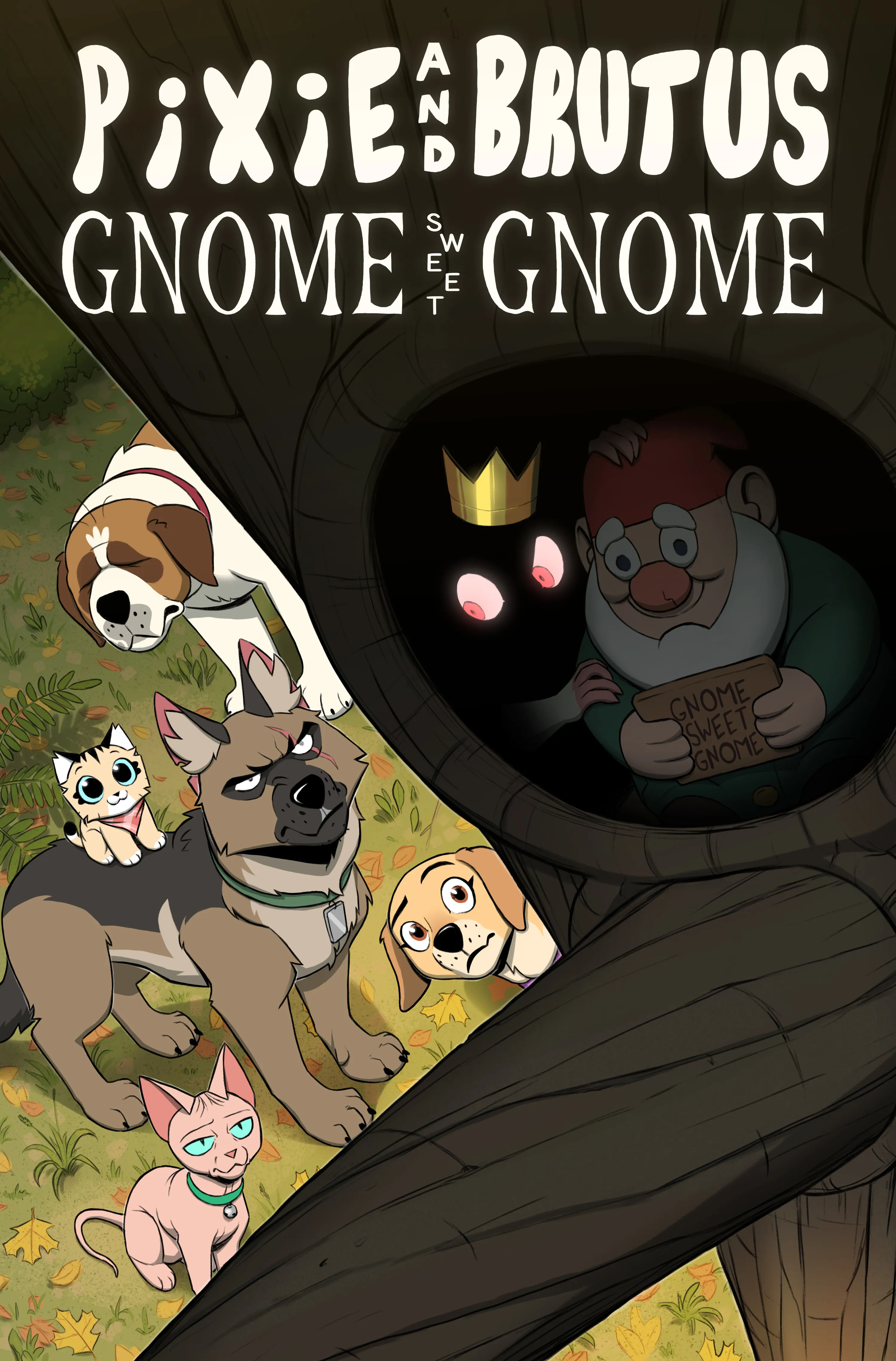 Pixie & Brutus - Gnome Sweet Gnome Cover #1