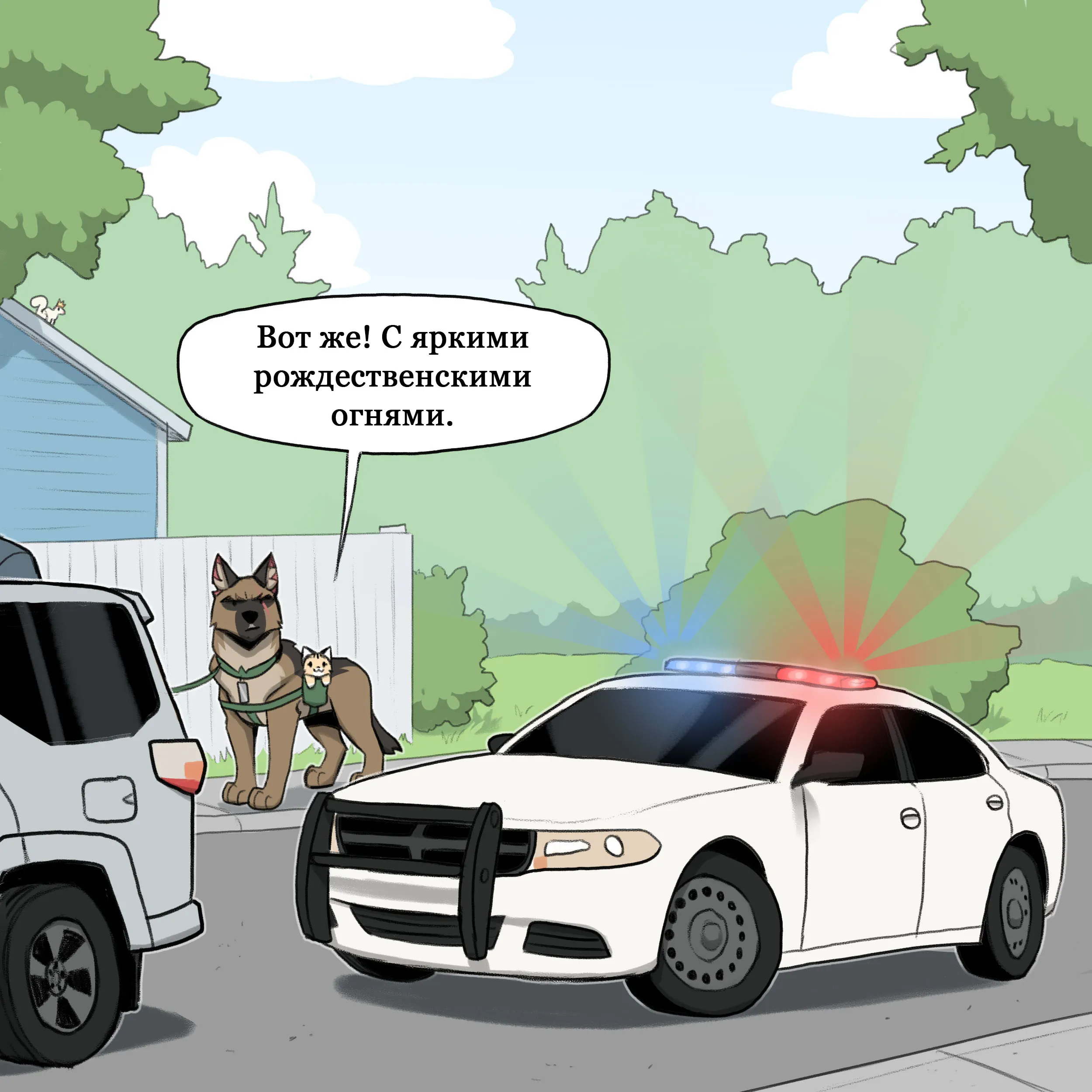 Pixie & Brutus - Christmas Car (2022.04.20) #2