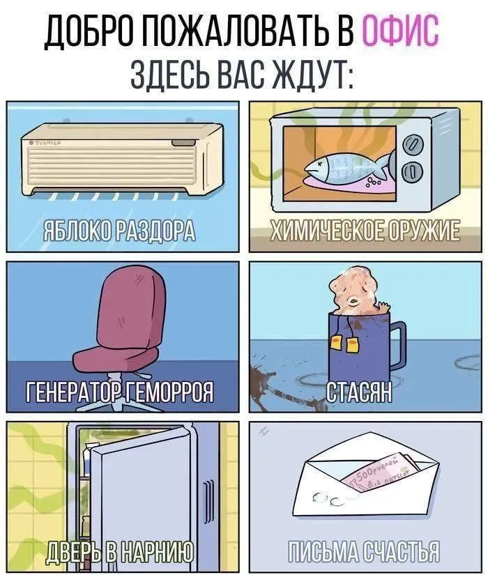 Основные офисные тулзы.