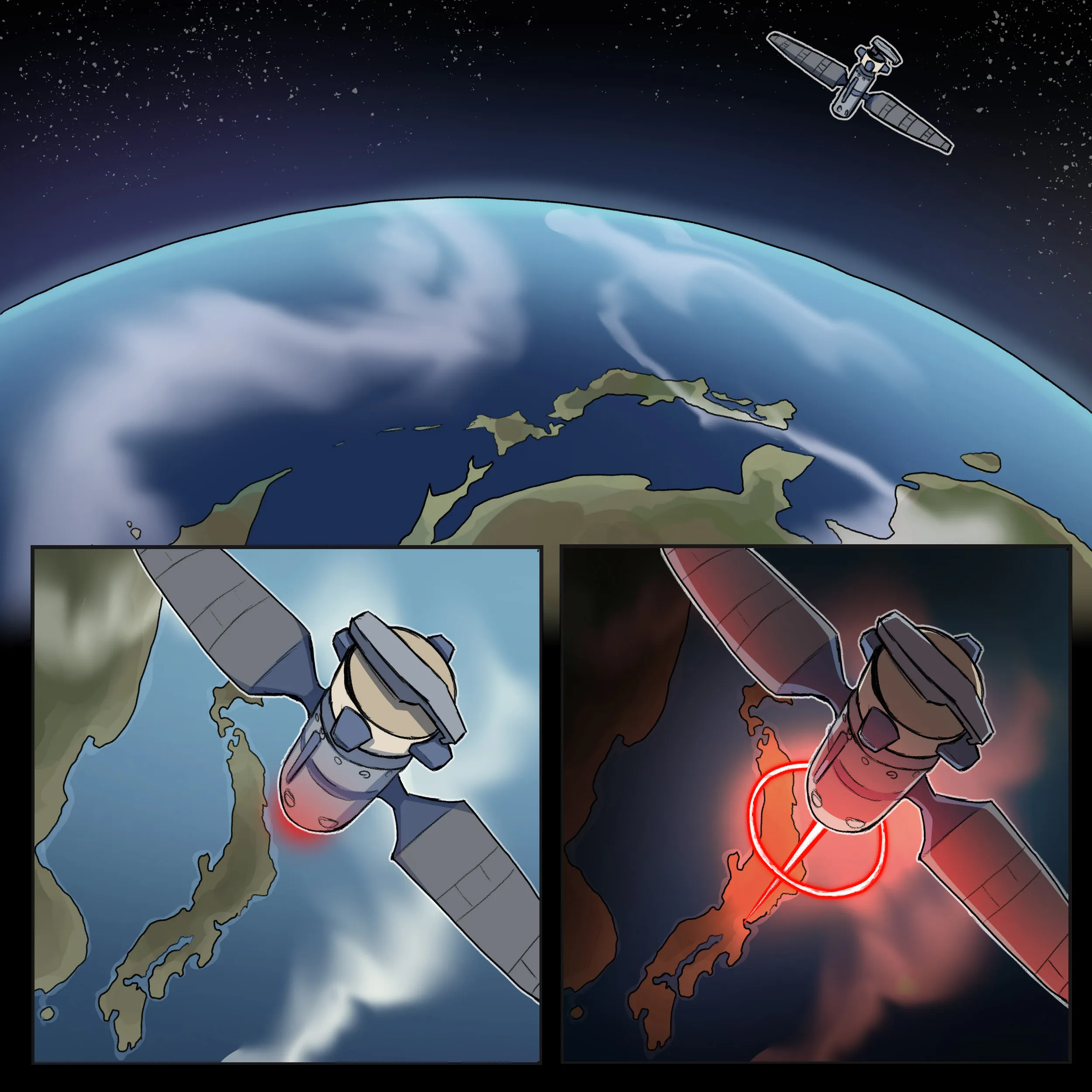 Orbital laser (2023.12.14) #3