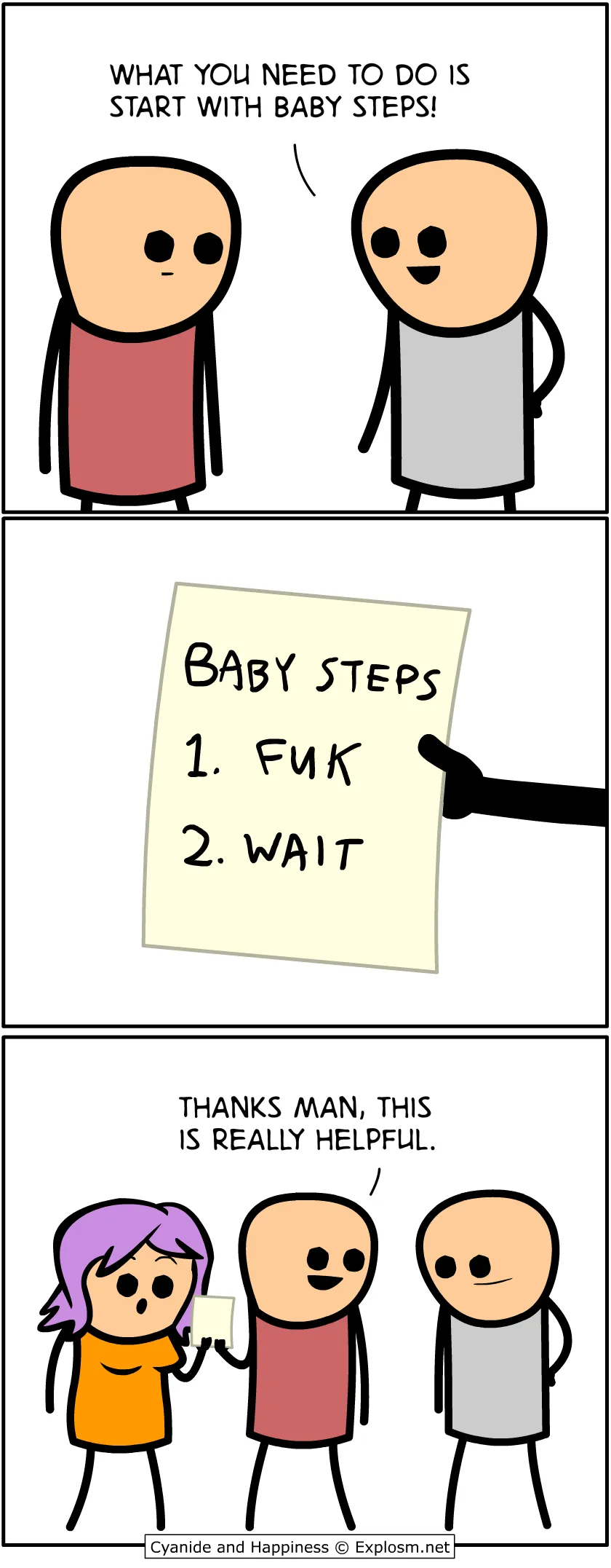 Cyanide & Happiness 2025.09.02 - Steps-2 #2
