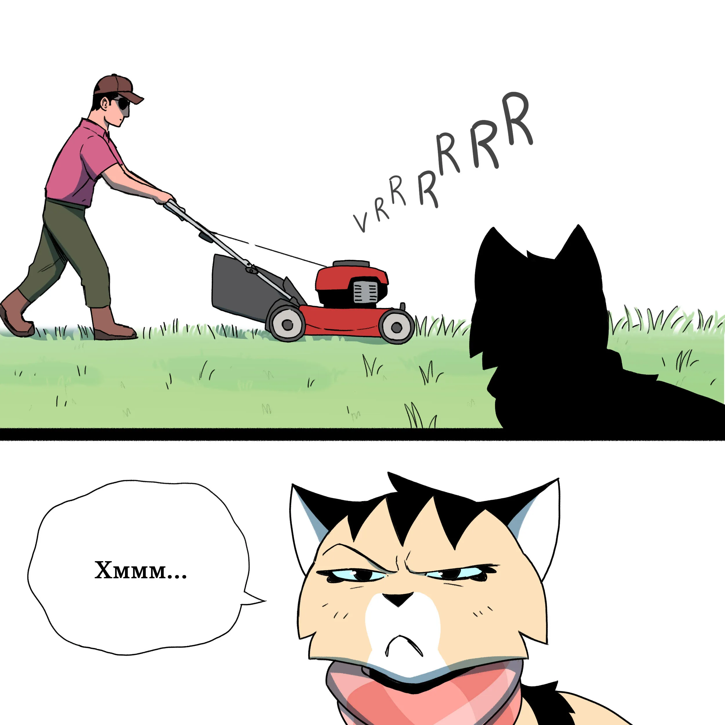 Pixie & Brutus - Lawnmower (2024.09.24) #1