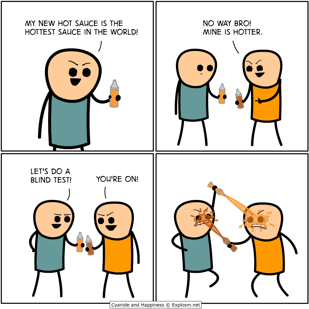 Cyanide & Happiness - Hot sauce #2