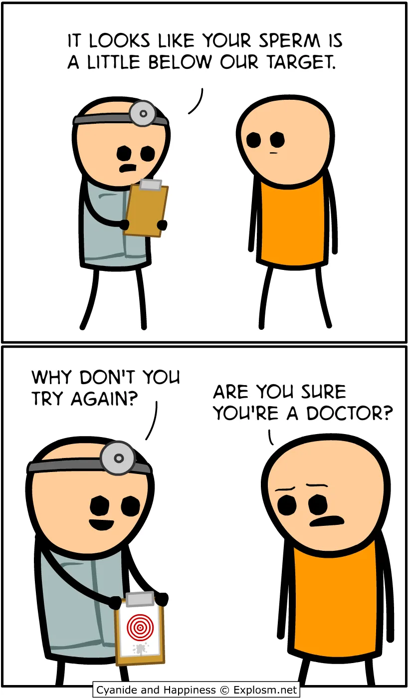 Cyanide & Happiness - Sperm #2