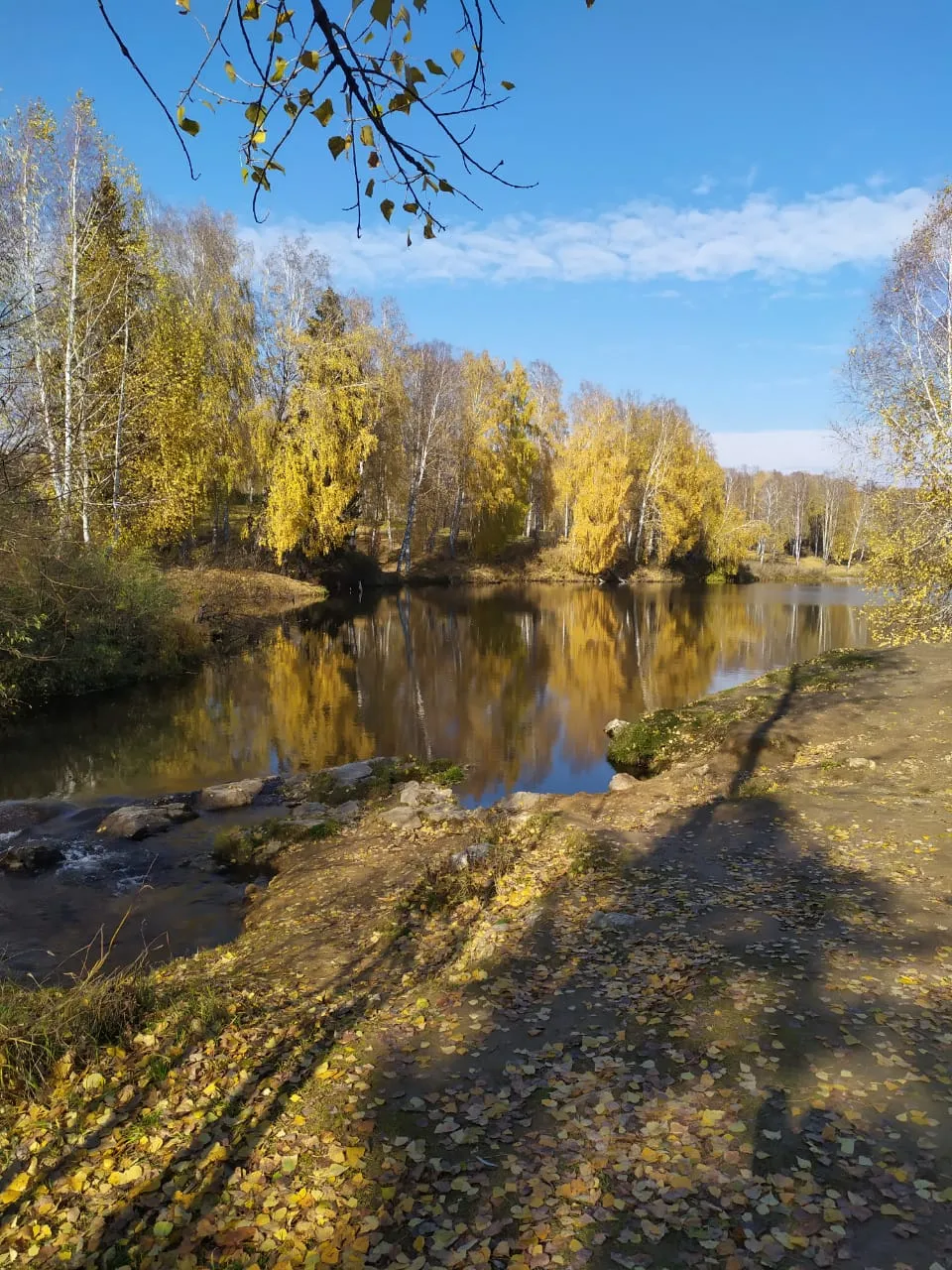 Осенний пейзаж в окрестностях водопада в с. Пещерки #4