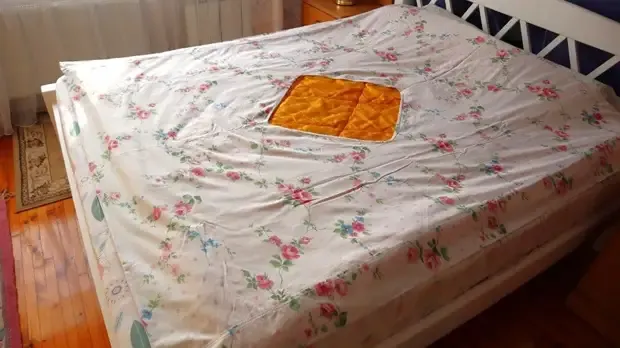 Хитрый трюк, который навсегда зафиксирует одеяло внутри пододеяльника. Теперь ваше одеяло не «убежит»! #1
