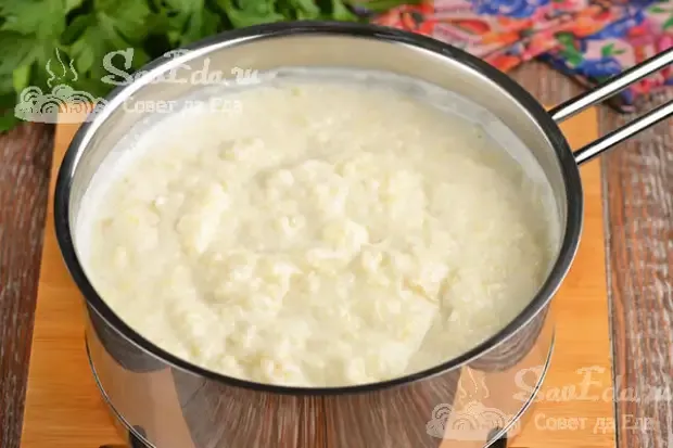 Быстрая молочная каша, для которой и крупы никакой не надо #7