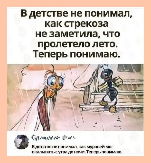 Как приходит понимание реальной жизни с возрастом #1