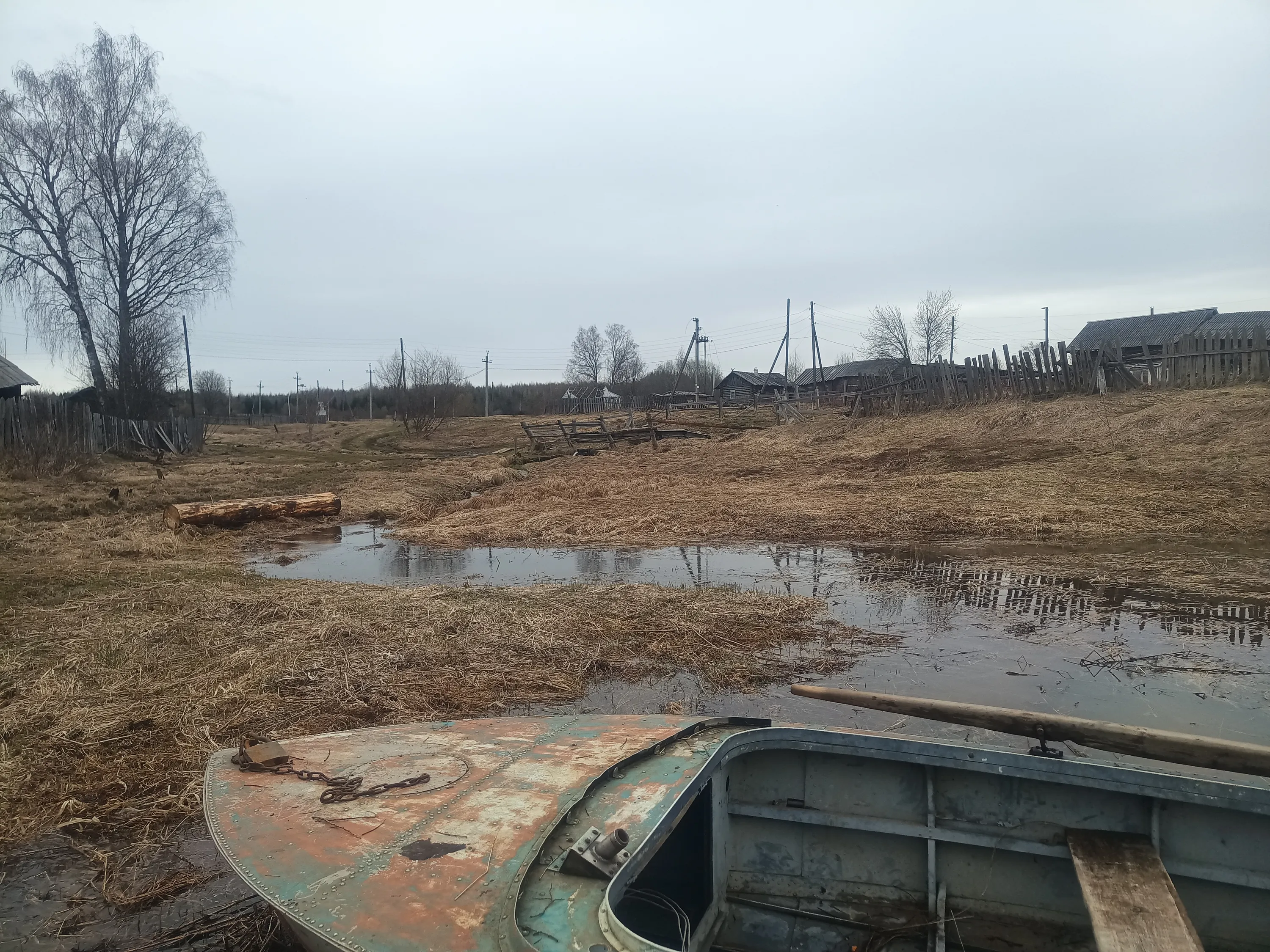 Доставка родниковой колоды к роднику. #6