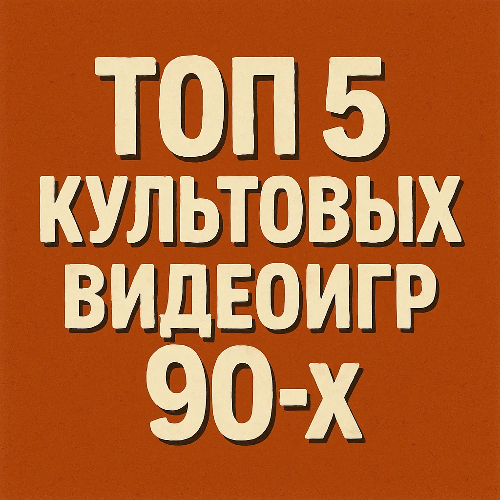 Топ-5 культовых игр 90-х #1