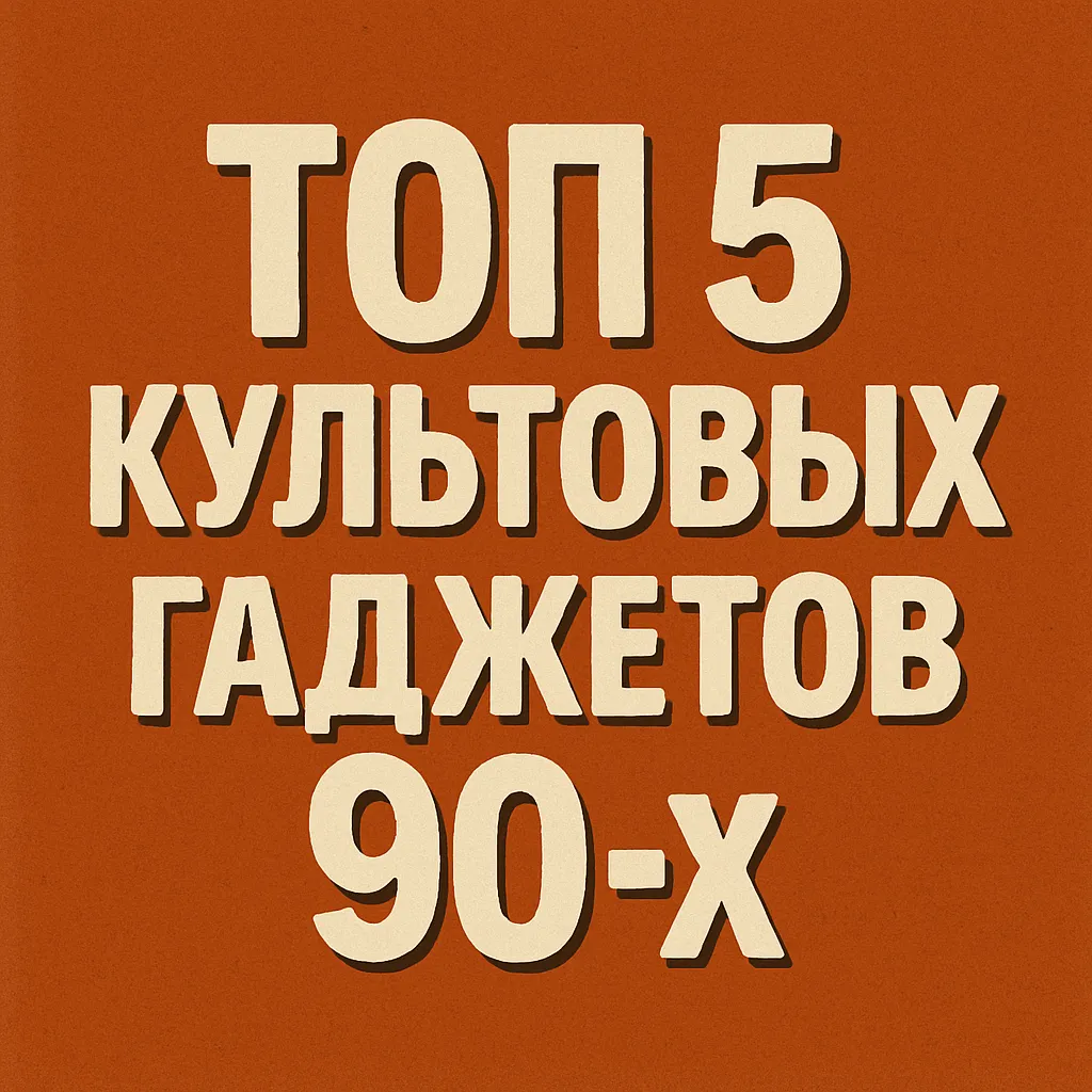 Топ 5 культовых гаджетов 90-х #1