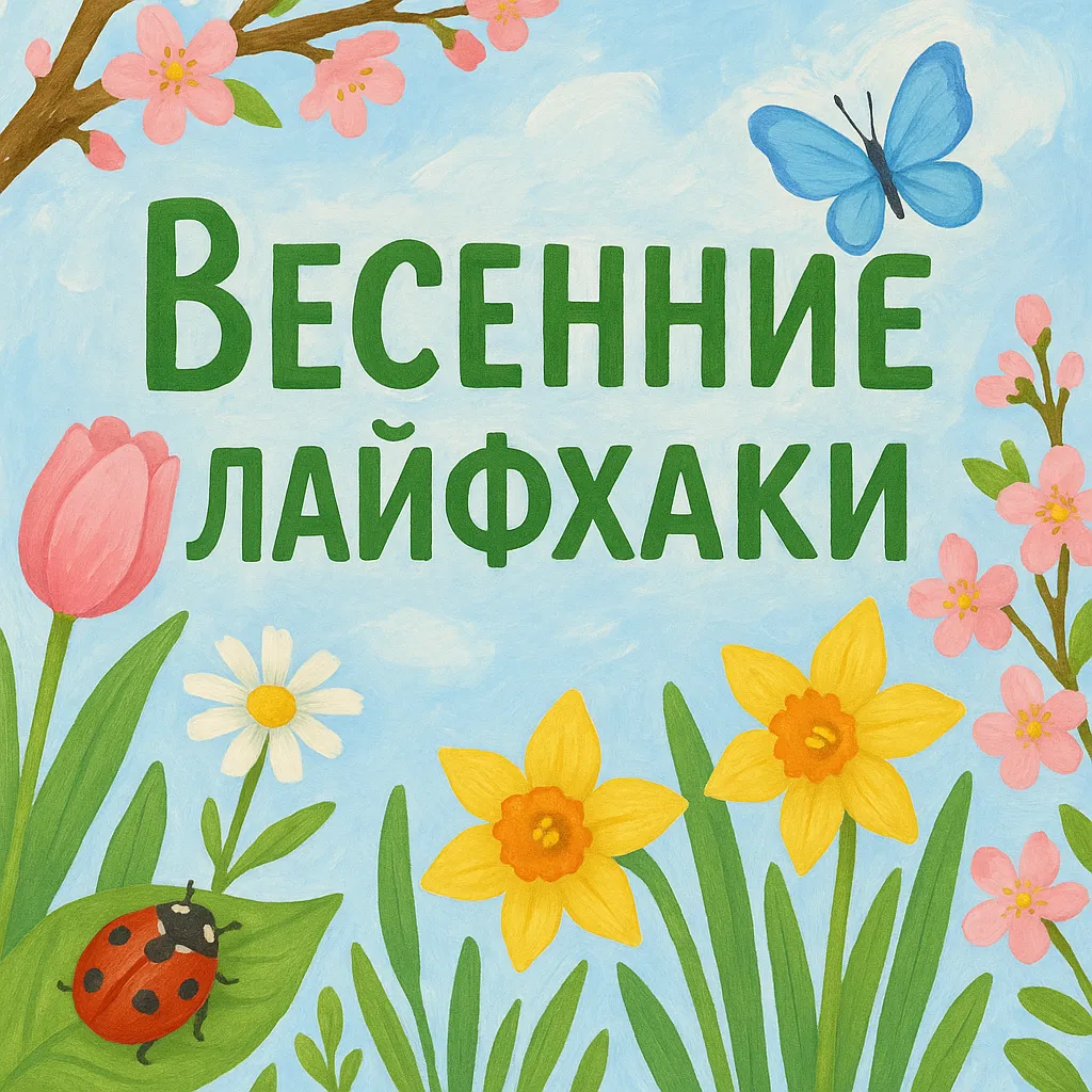 Весенние лайфхаки (Часть 1) #1