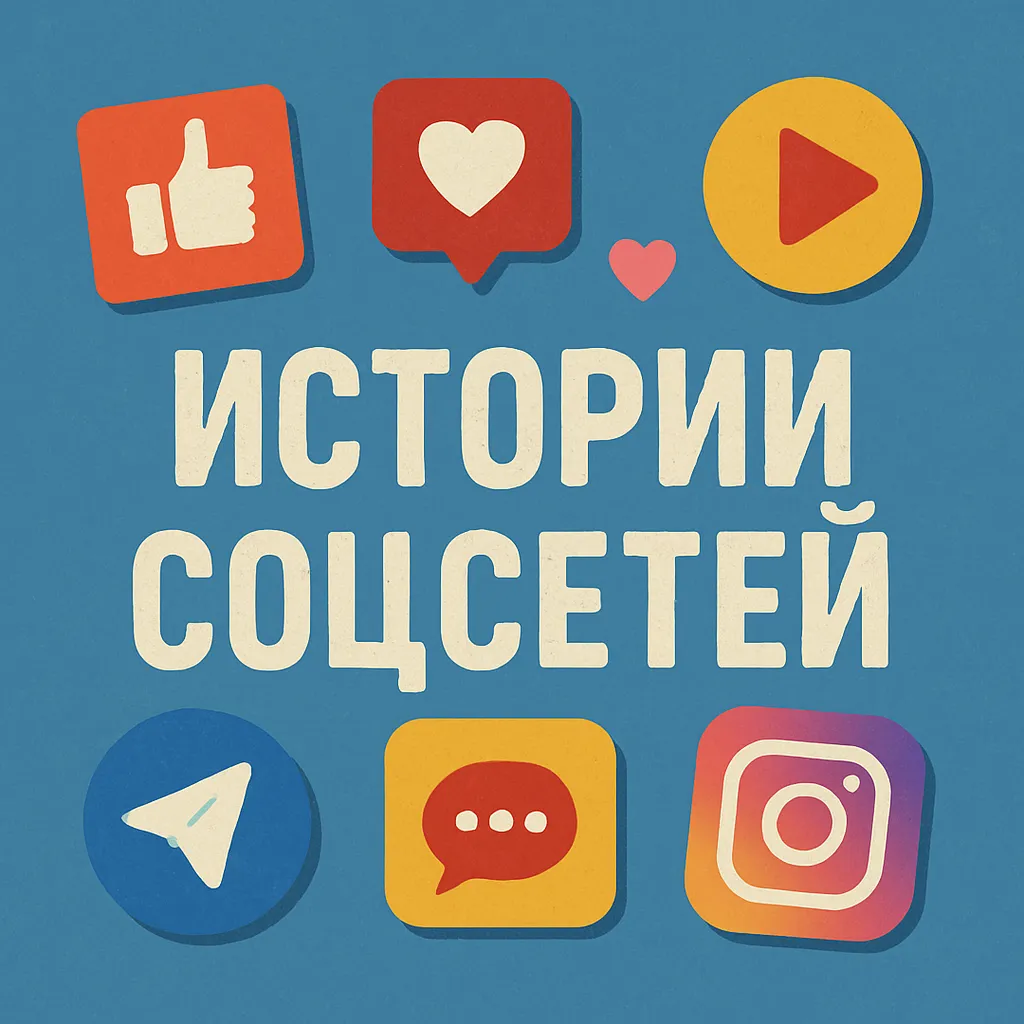 Как зарождались популярные социальные сети #1