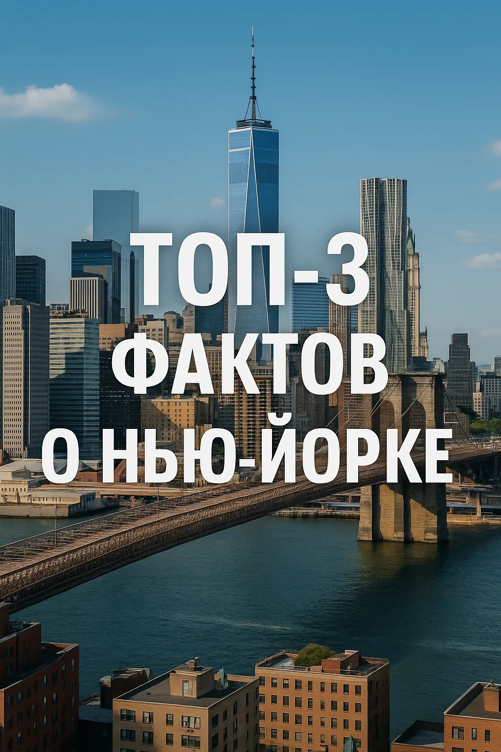 ТОП-3 малоизвестных фактов о Нью-Йорке #1