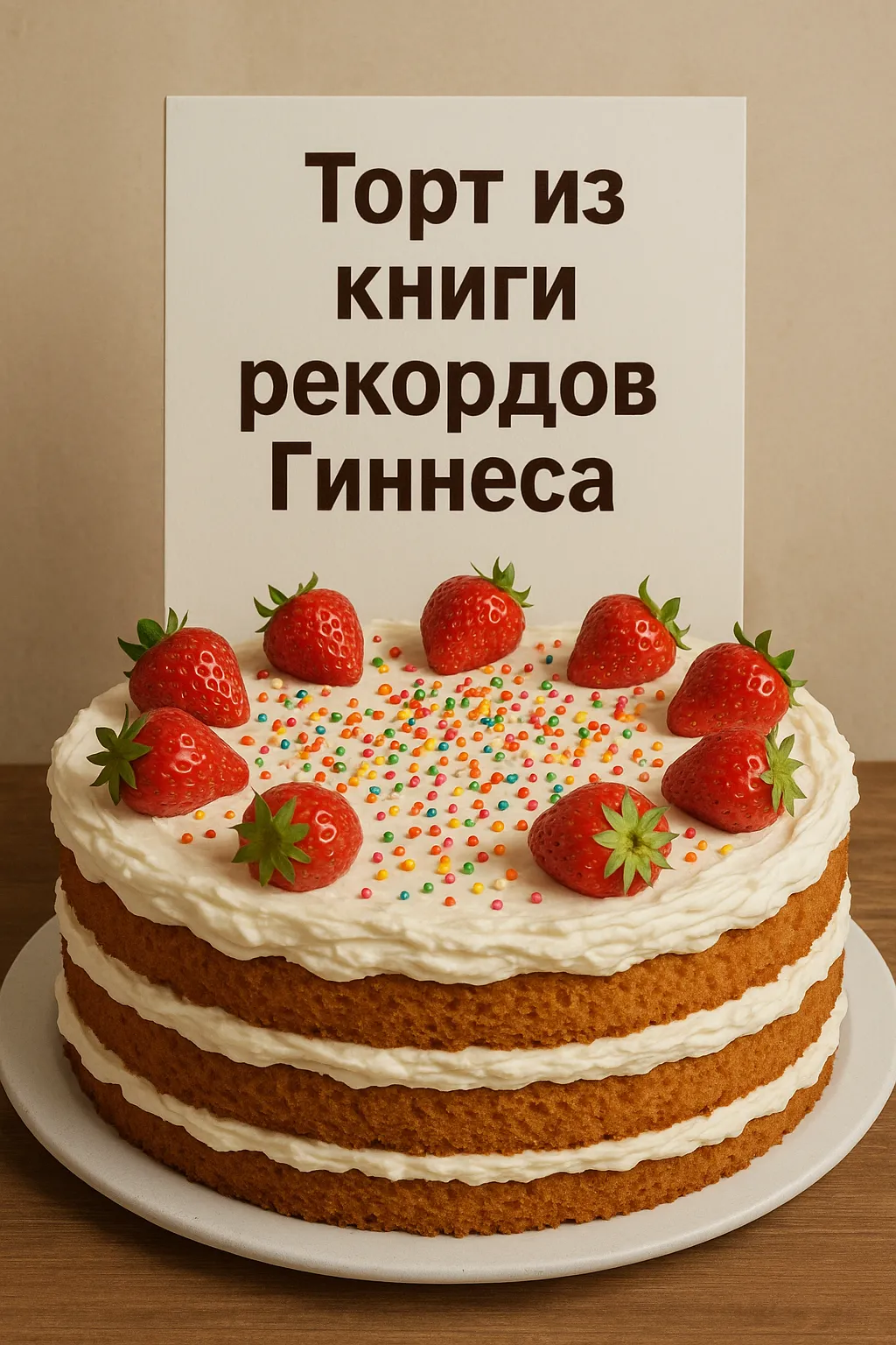 Огромный торт #1