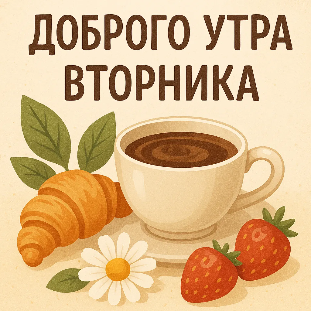 Хорошего утра и доброго вторника! #1