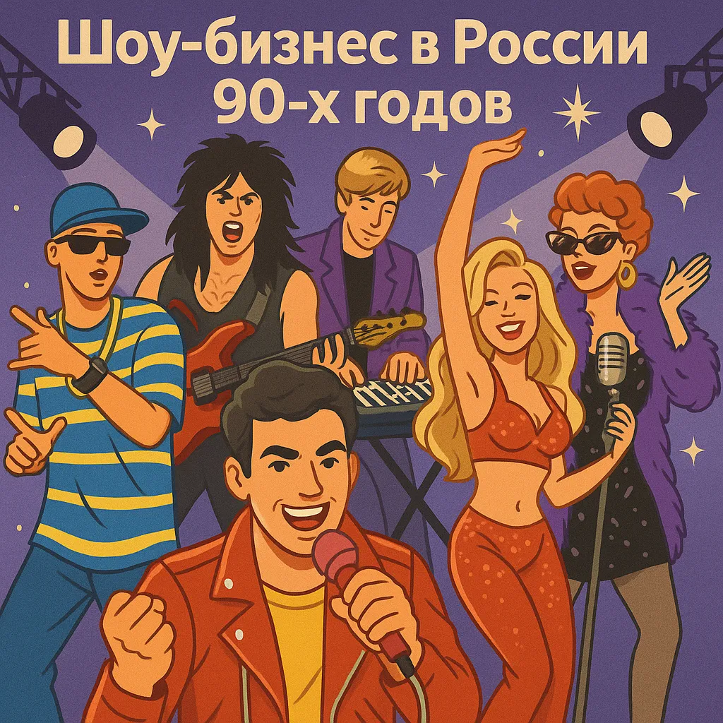 Шоу-бизнес 90-х в России: эпоха творческого хаоса #1