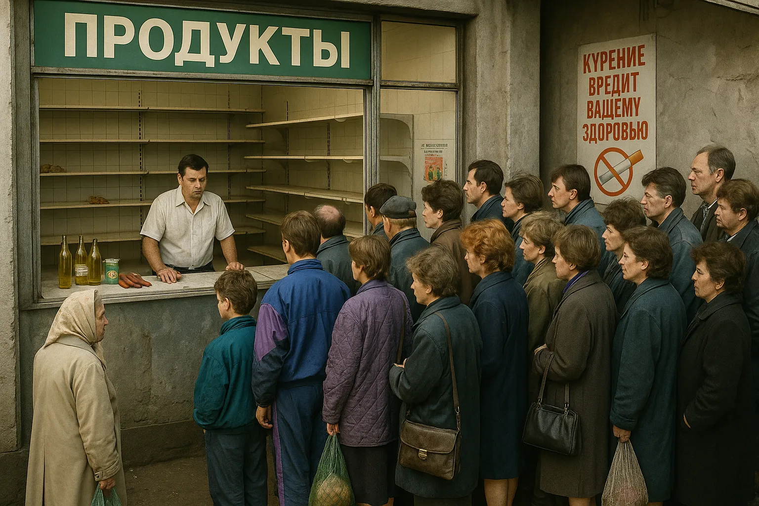 Дефицит 90-х в России: причины, последствия и опыт выживания #1