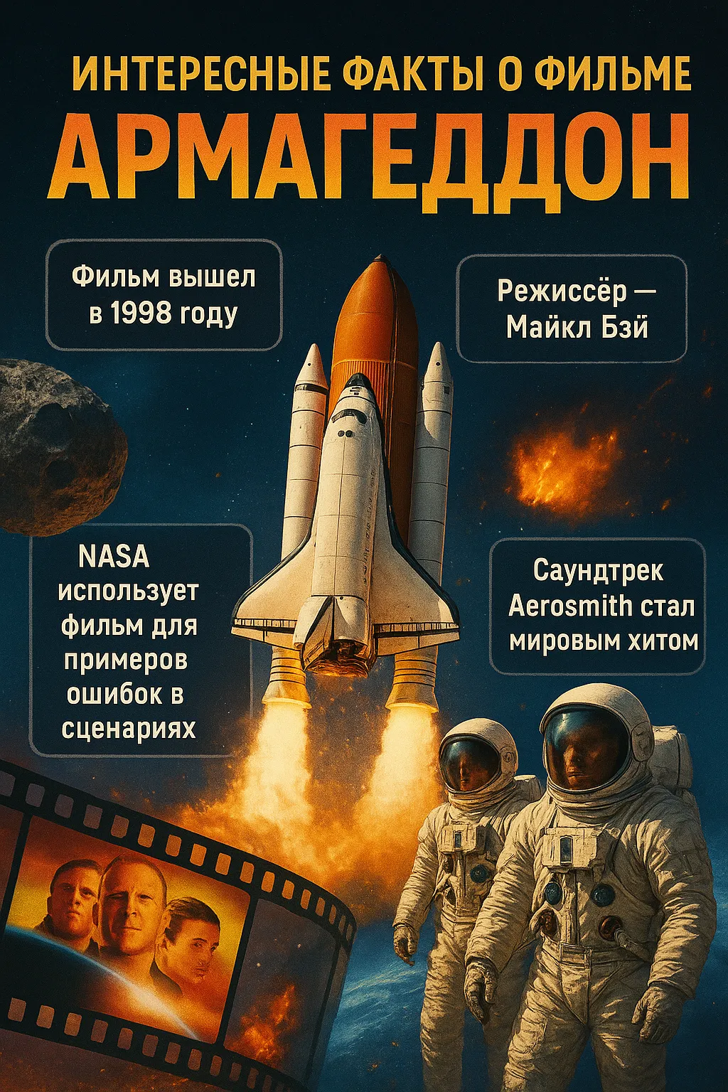 Интересные факты - Фильм "Армагеддон" #1