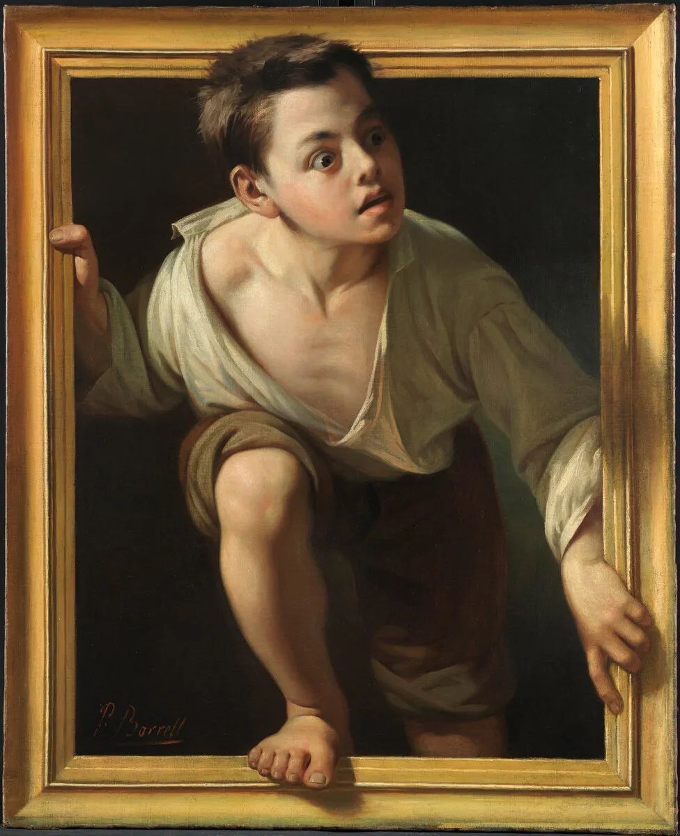 Пере Боррель дель Казо «Бегство от критики», 1874 г.