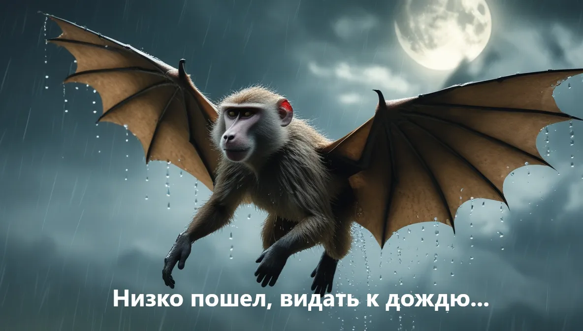 Бабуины литят #1