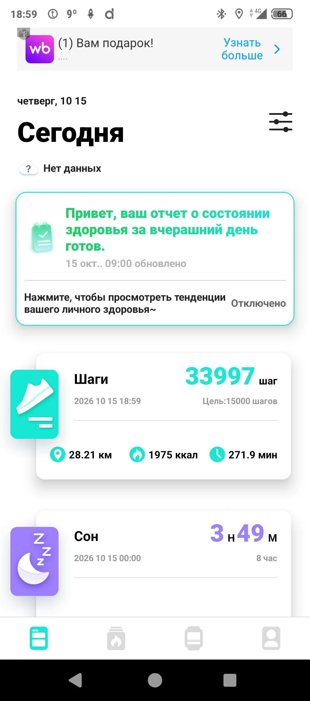 Сегодня так. Ещё не дома, только еду с работы.