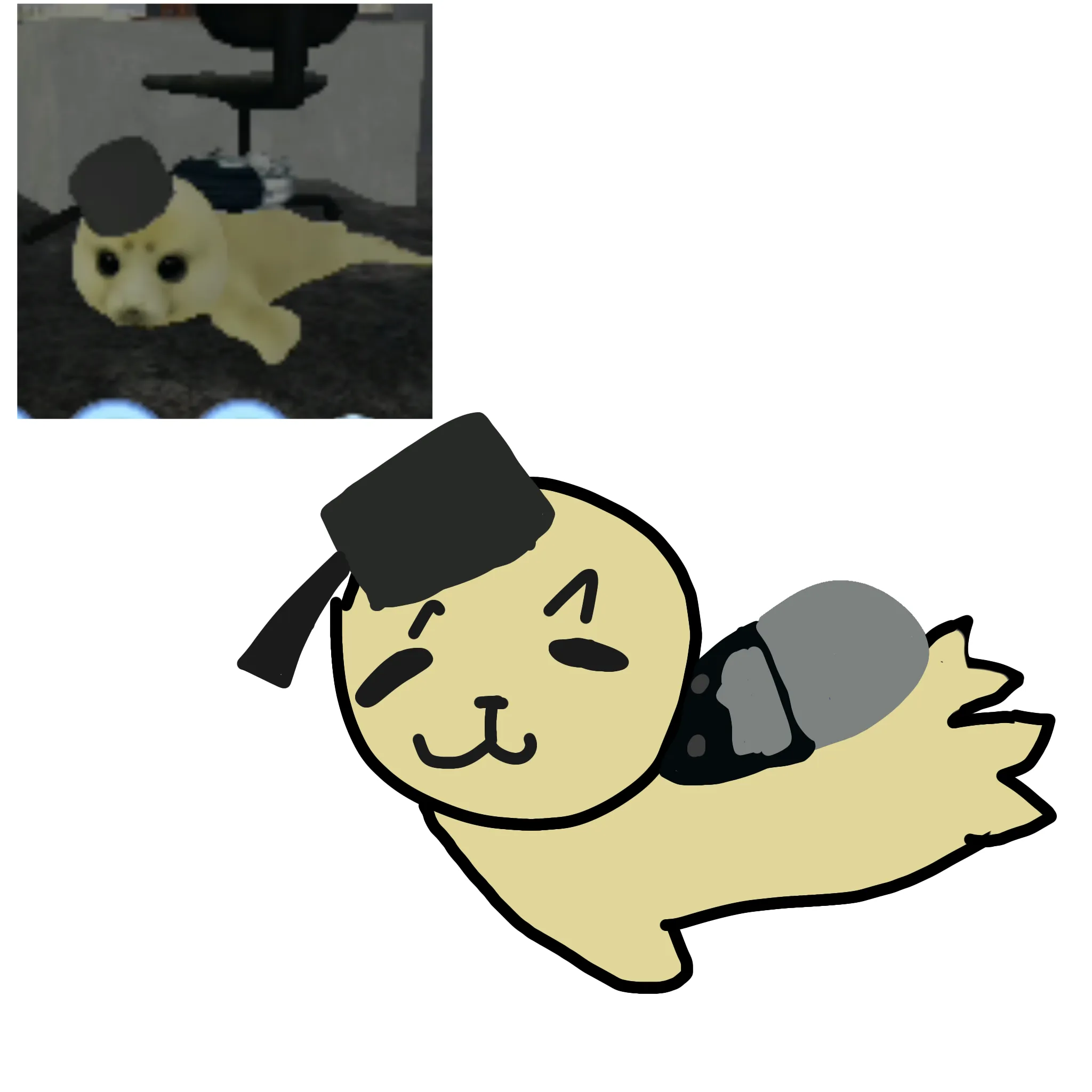 Это типа с ним рисунок