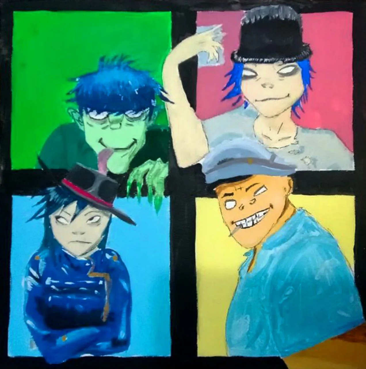 Gorillaz Drawing #2