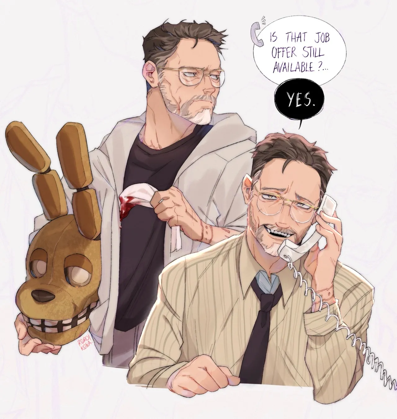 William Afton и его тяга к заманиванию людей в компанию #1