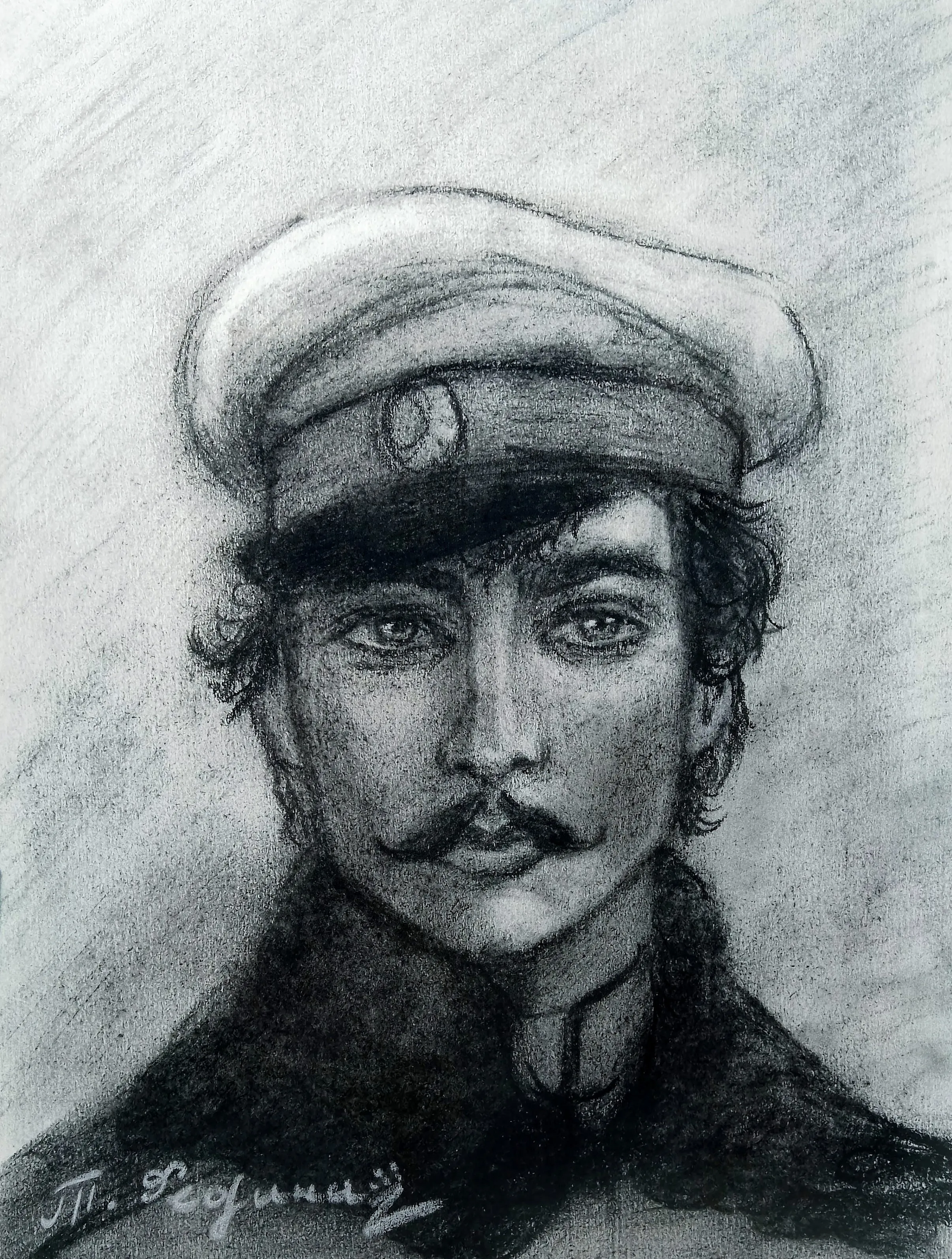 Портрет #96 (соус).  #1