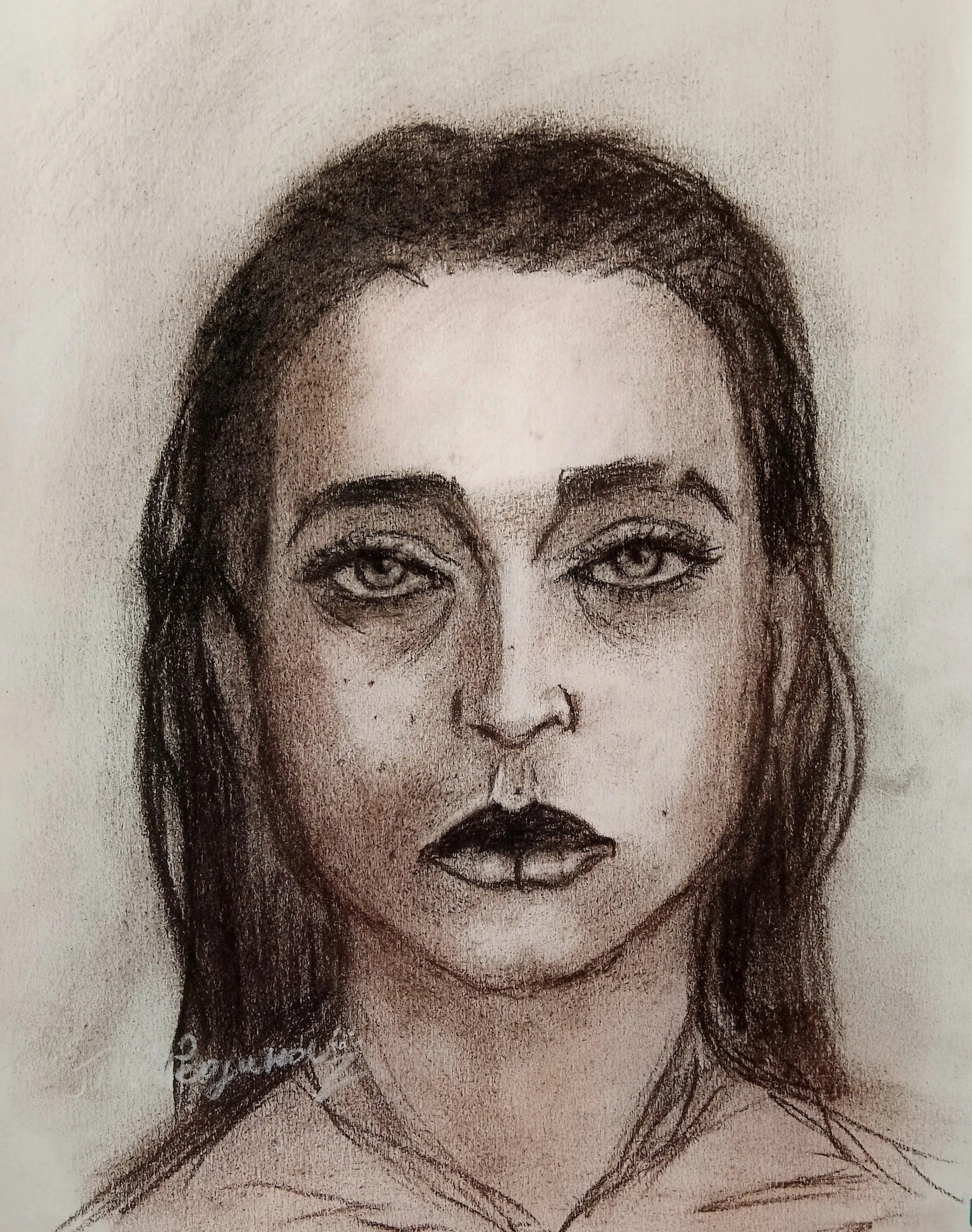 Портрет #111 (сепия).  #1