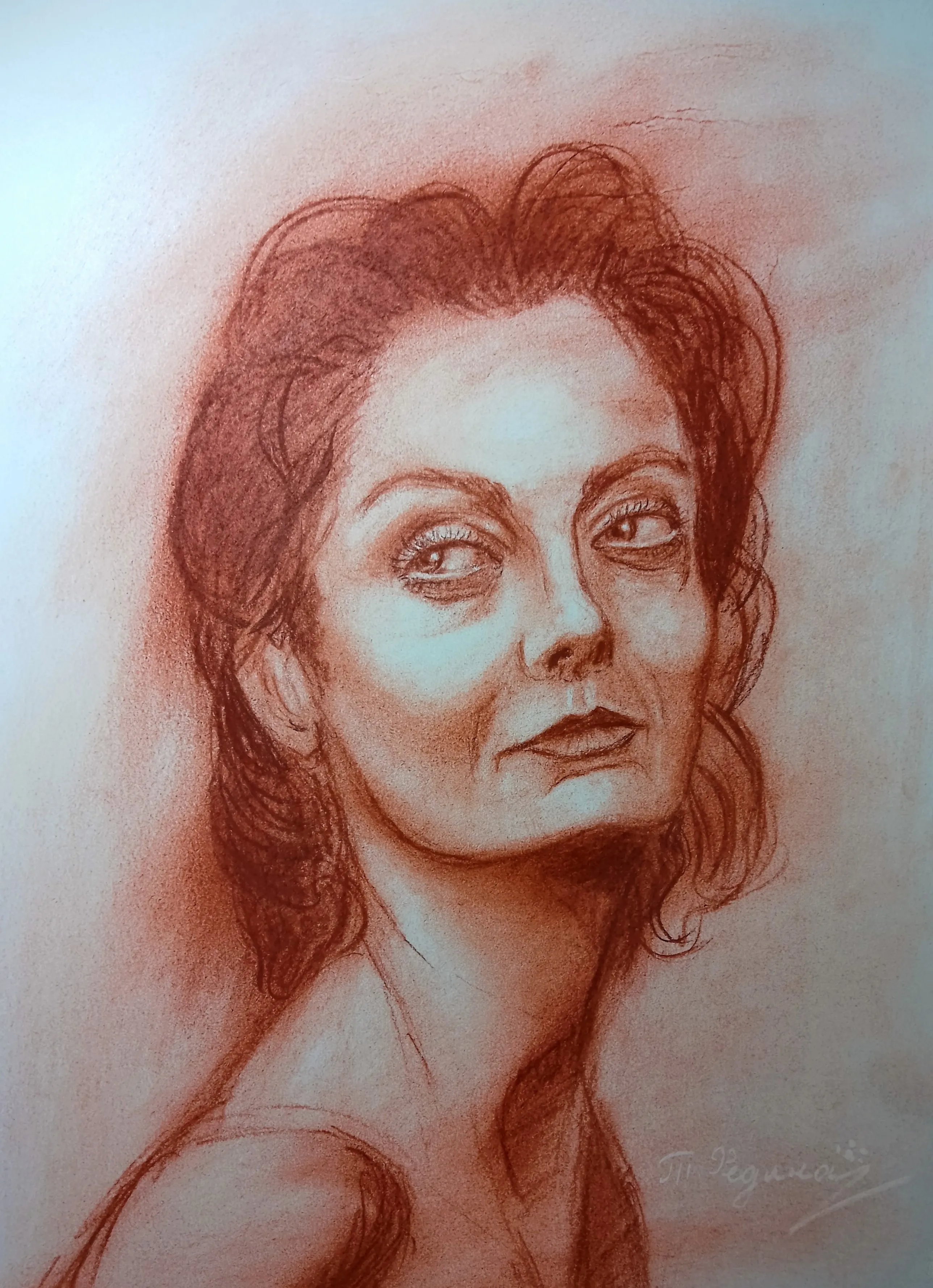 Портрет #120 (сангина).  #1
