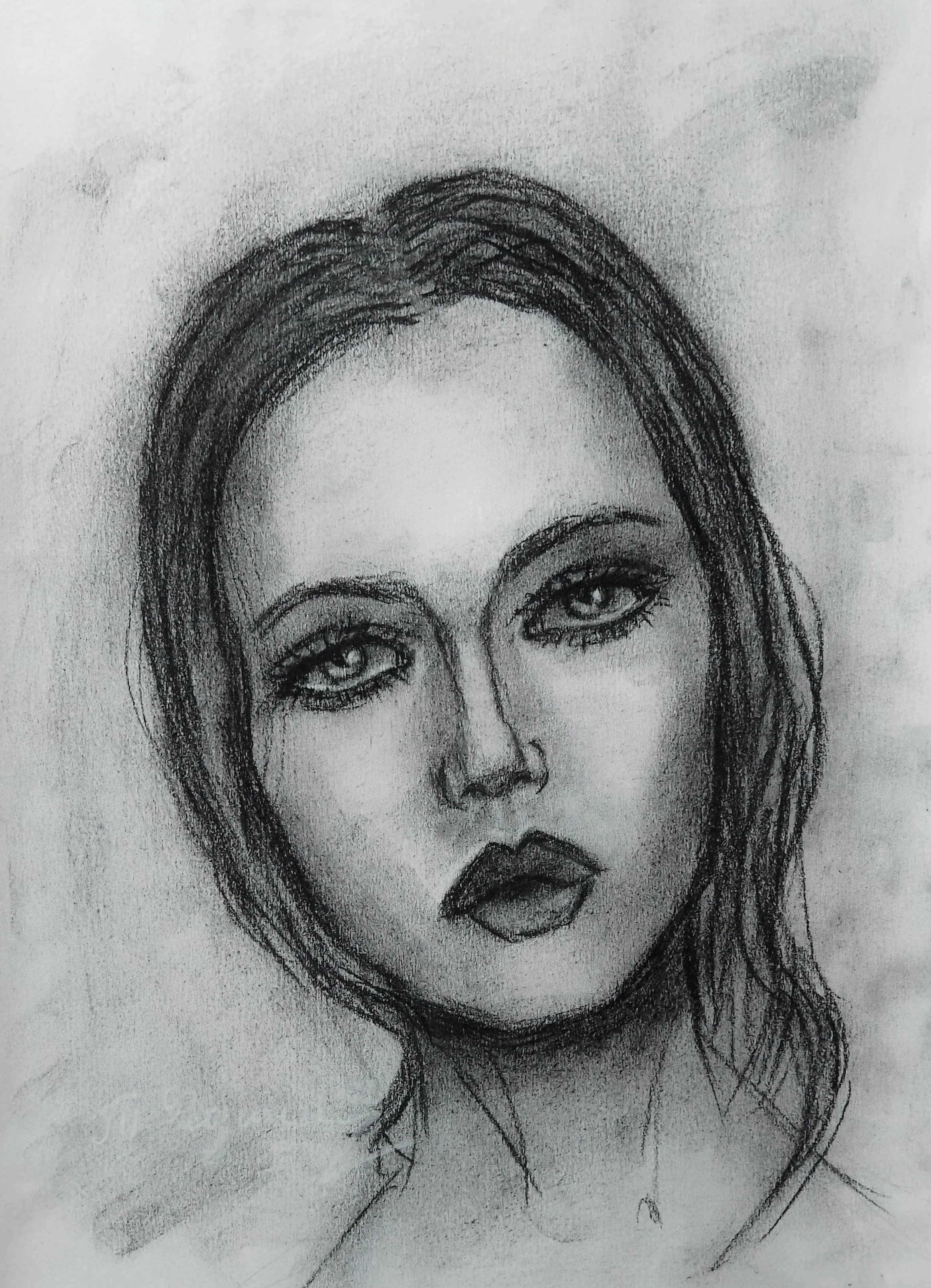 Портрет #123 (соус). #1