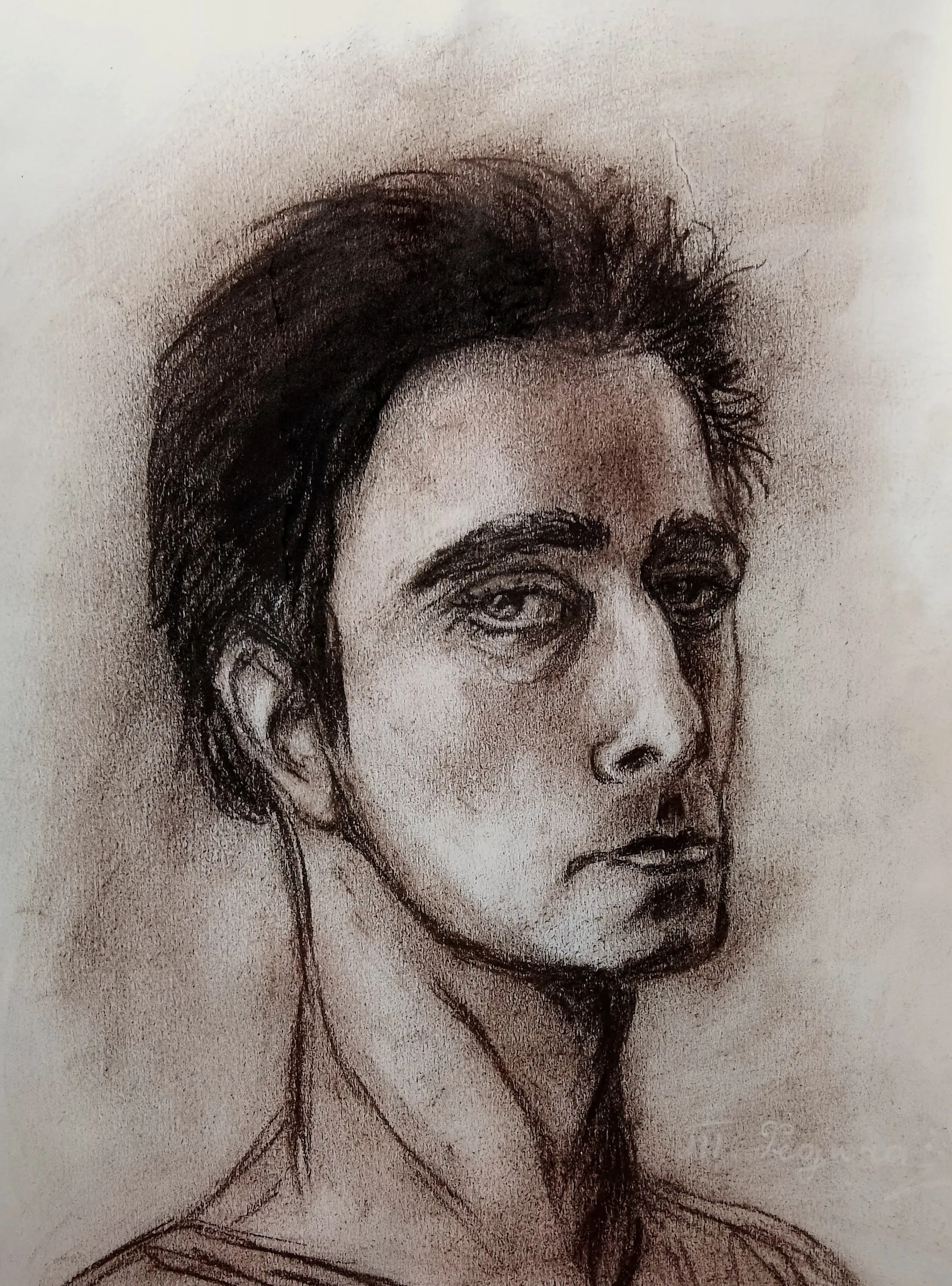 Портрет #131 (сепия).  #1