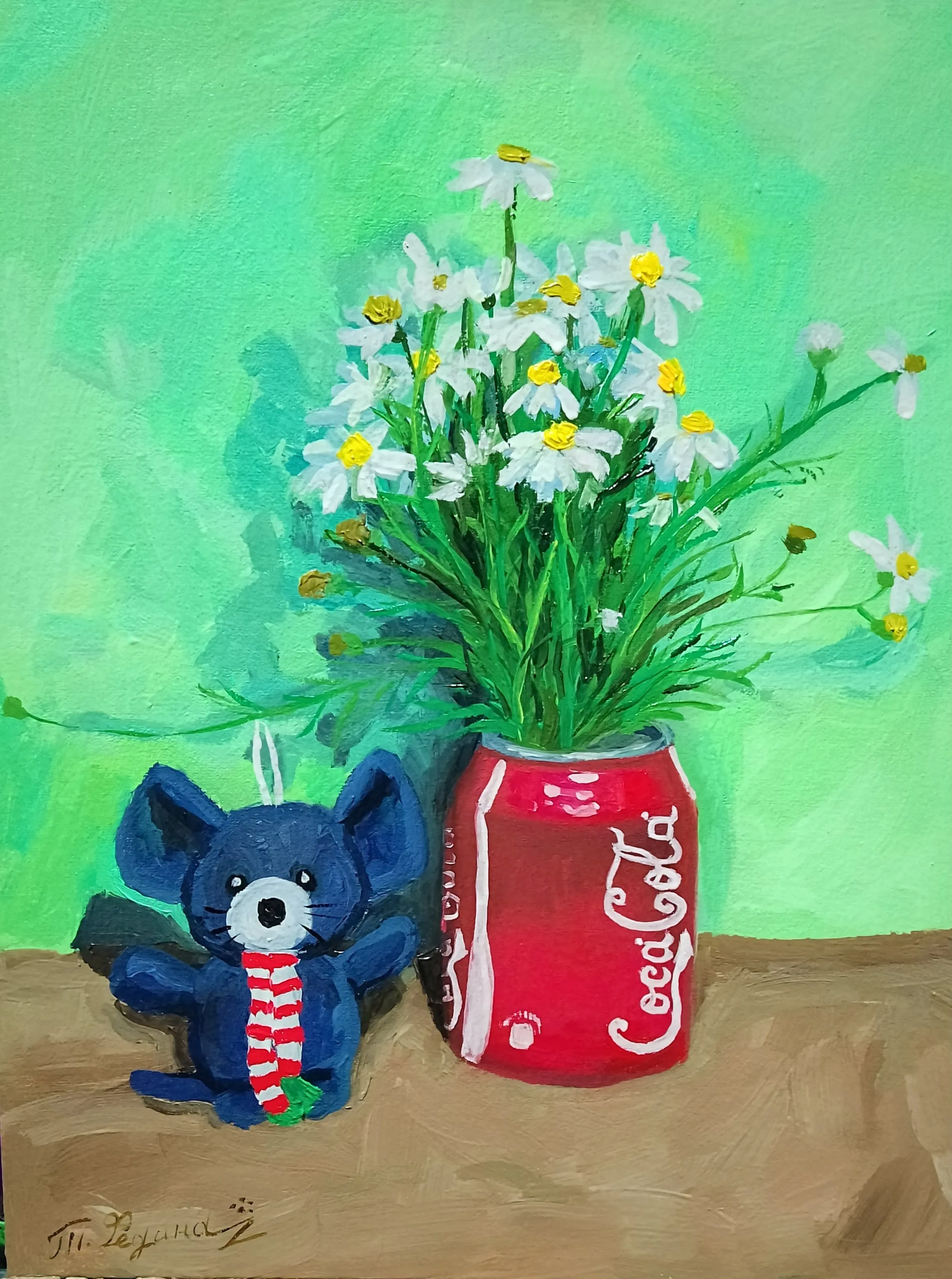 Coca Cola (масляная краска).  #1