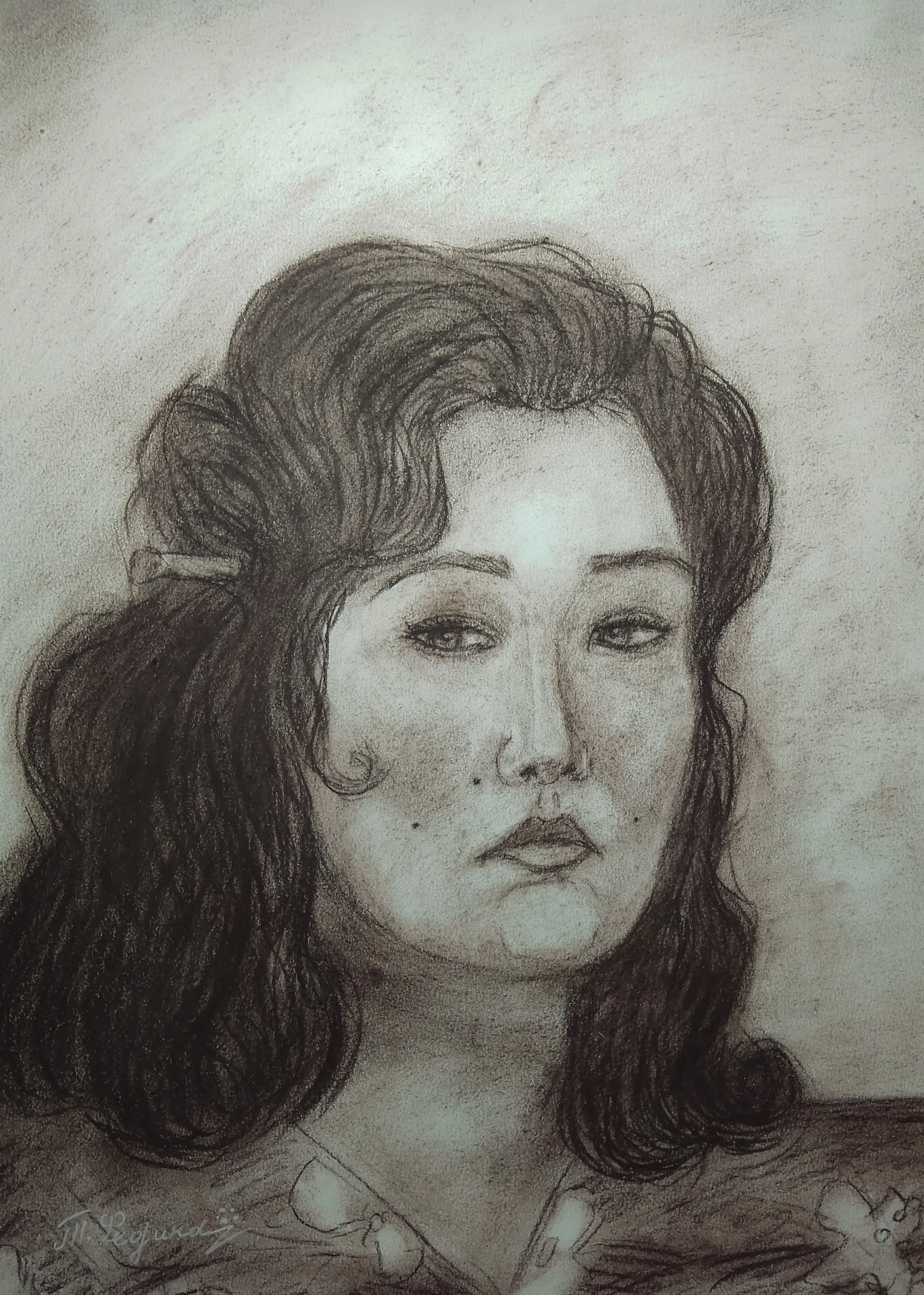 Портрет #42 (сепия).  #1