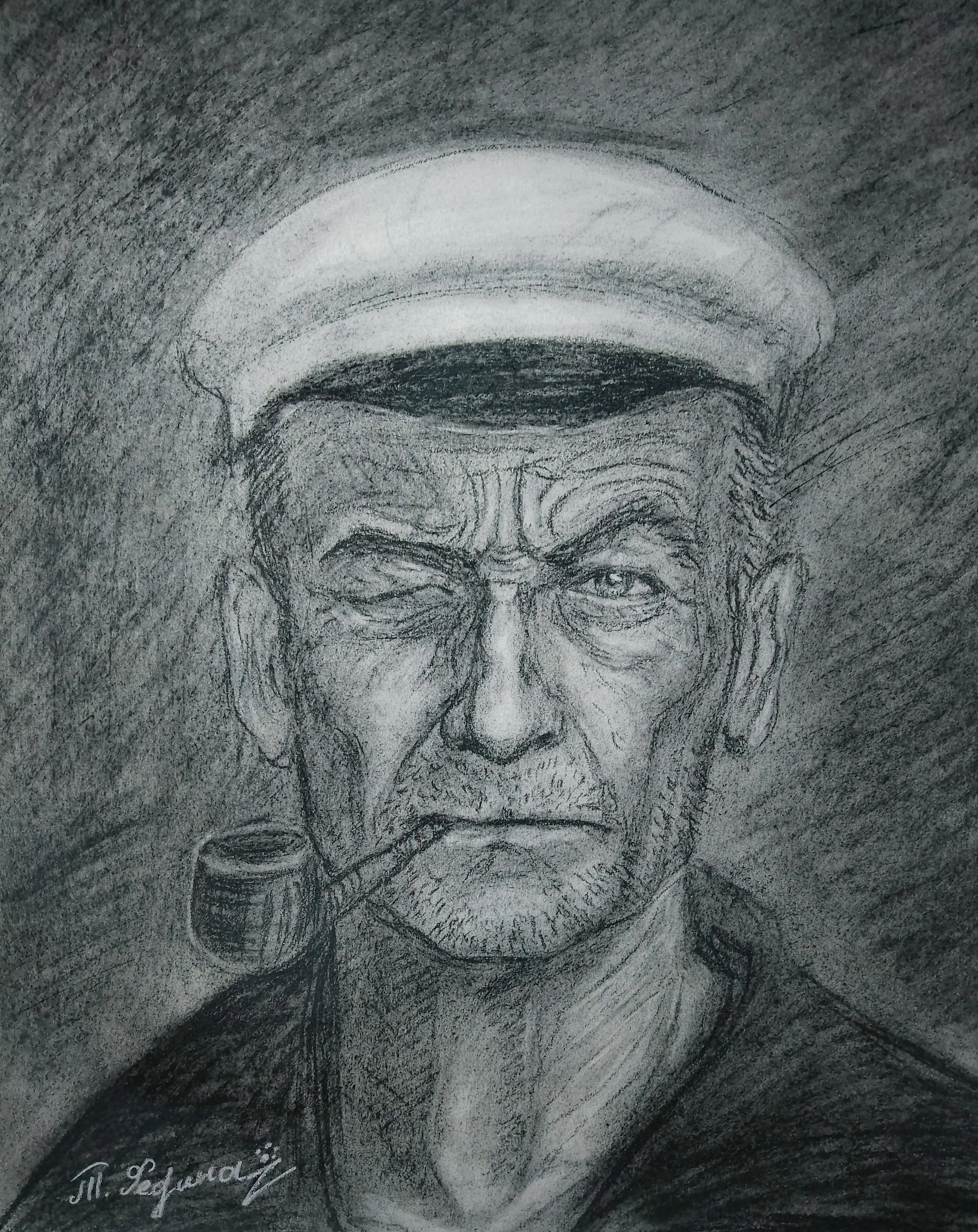 Портрет #53 (соус).  #1