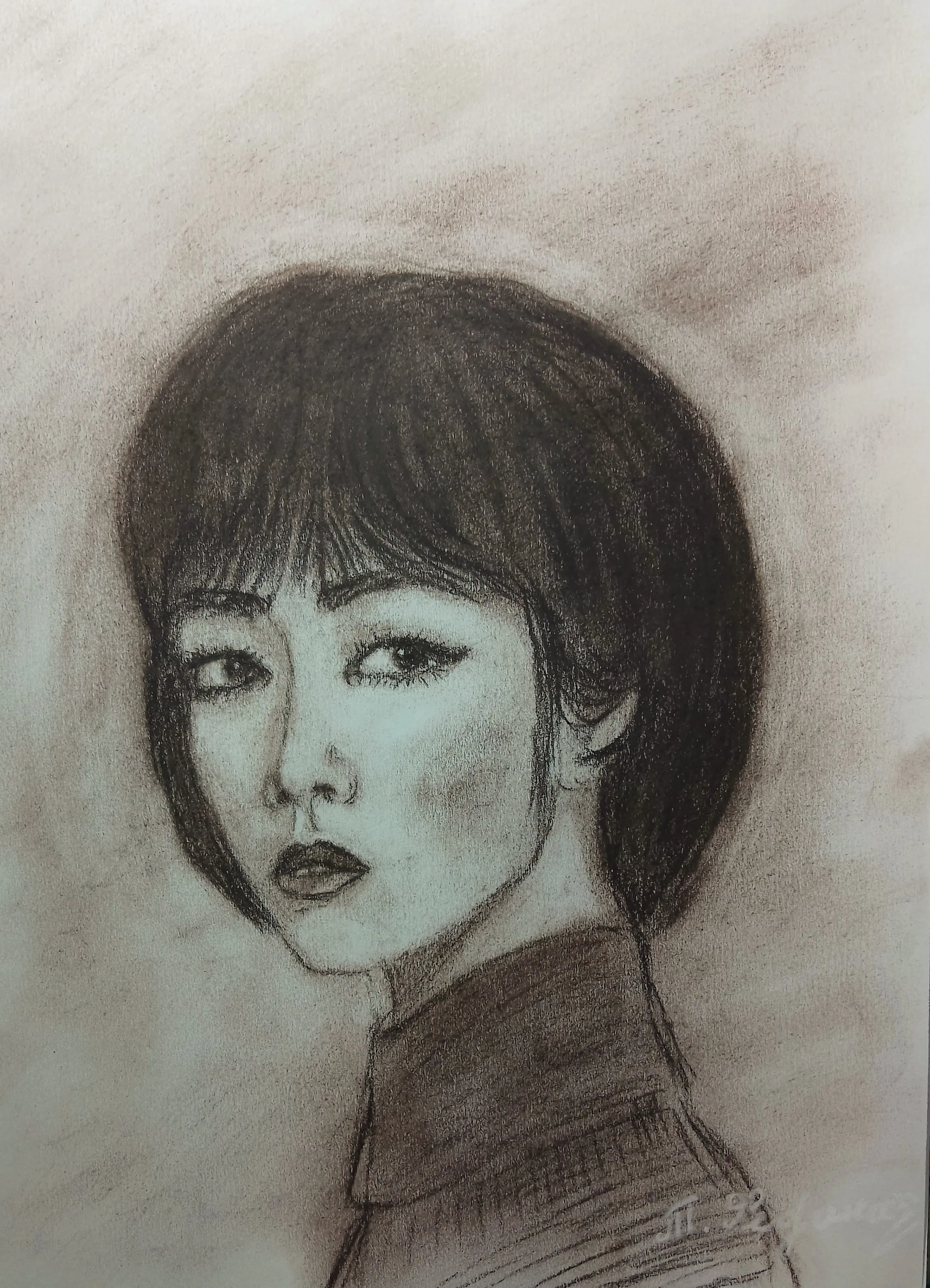 Портрет #55 (сепия). #1