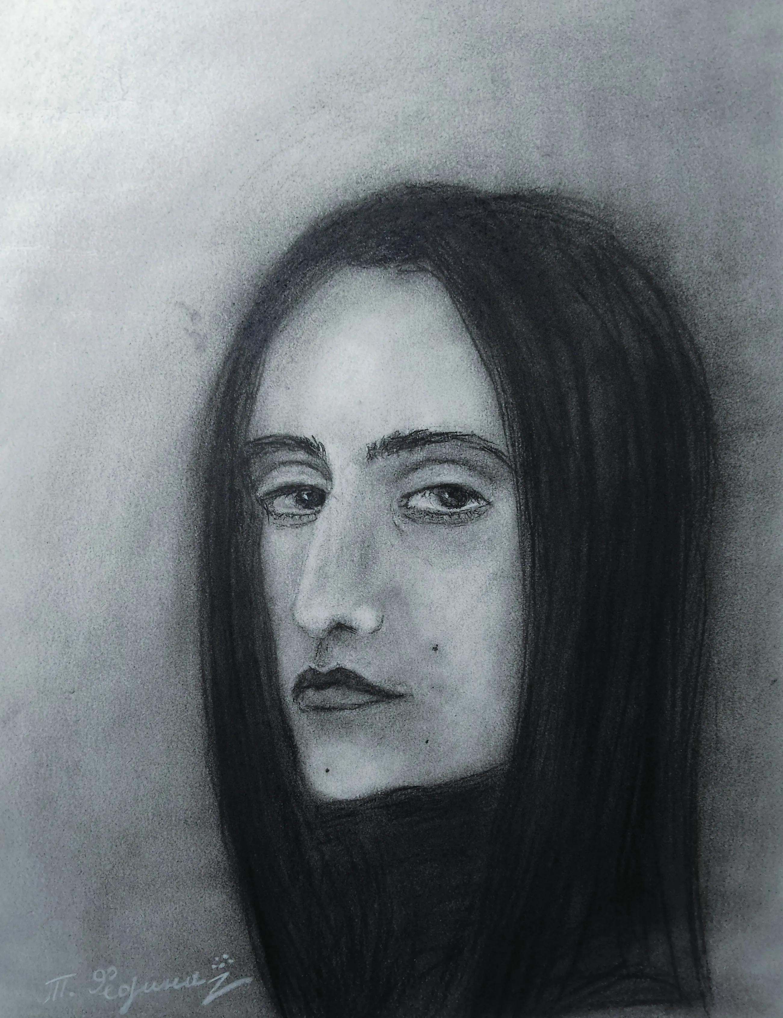 Портрет #56 (соус). #1