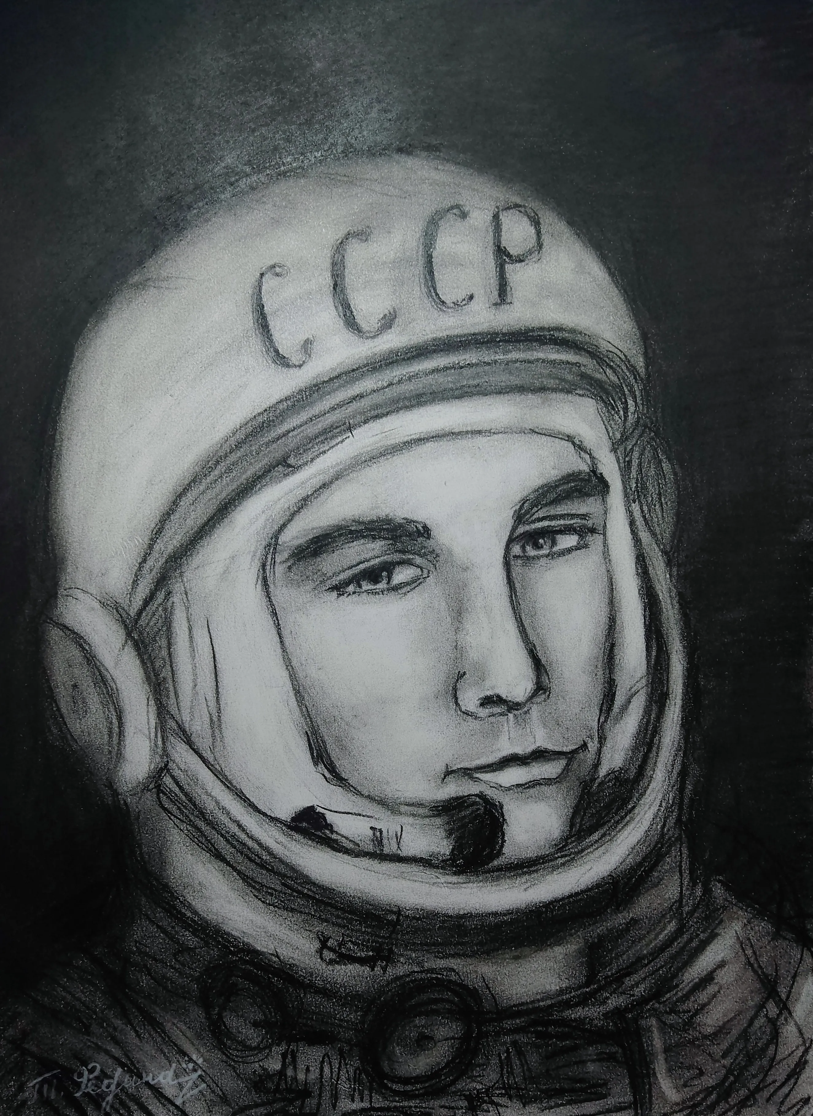 Портрет #75 (соус).  #1