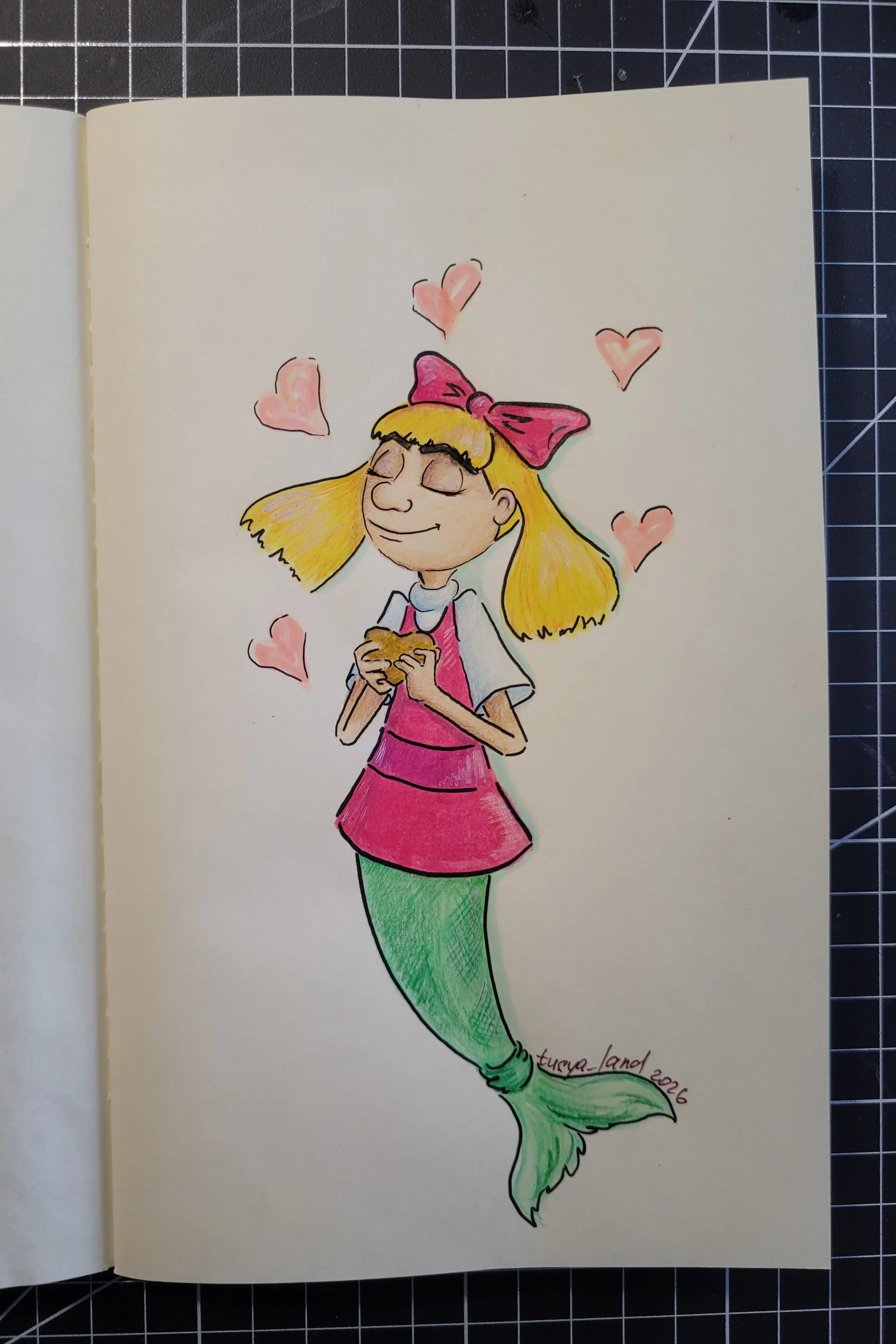 День 2: Childhood Crush/ Детская влюблённость  #1