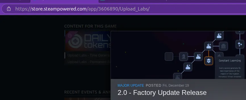 Upload Labs 2.0 уже #1