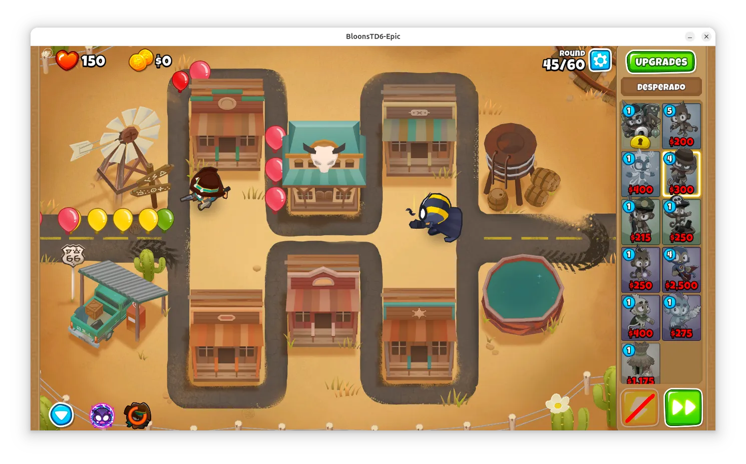 Silver Gulch, 1883 для Bloons TD6 #2