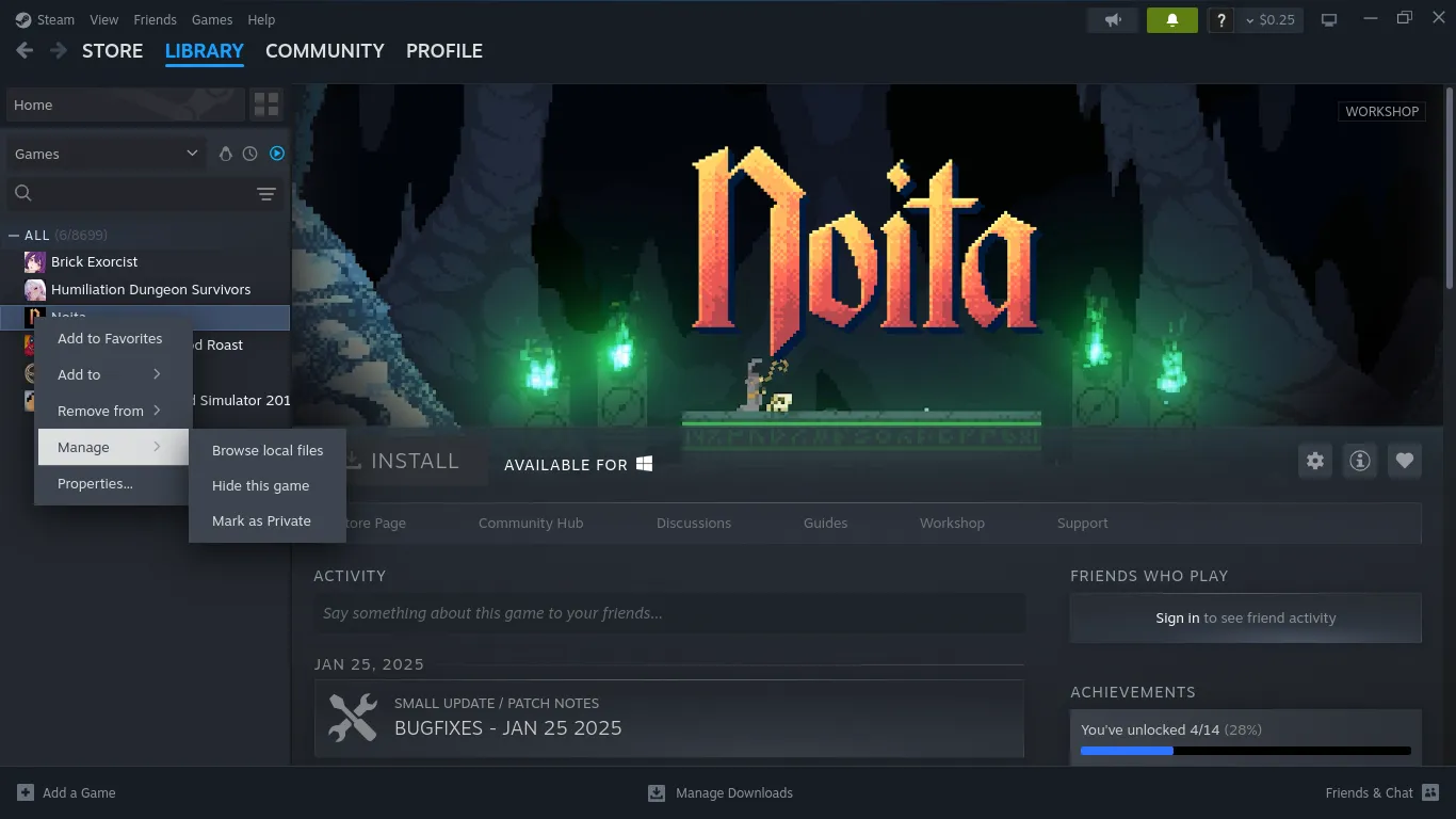 Я всё. Я больше не могу. Ещё пара багов Steam в таком духе - и я просто лопну от негодования #2