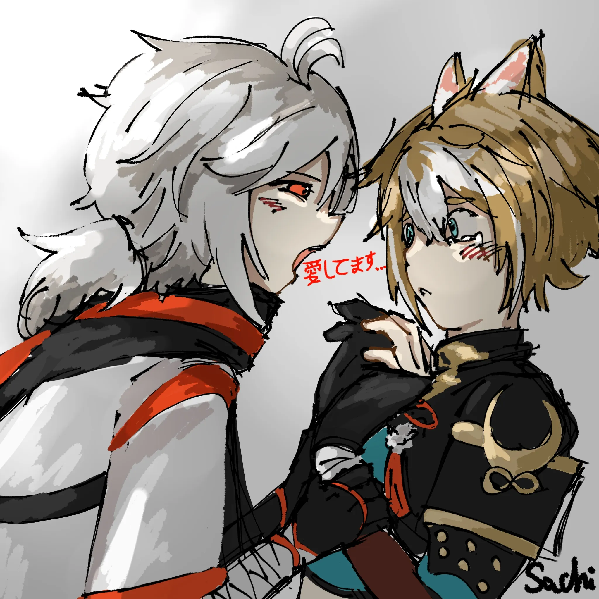 Kazuha and Gorou: A Genshin Impact Duo #2