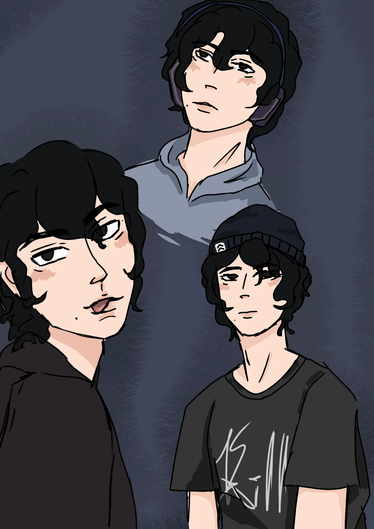 Рисунок моего персонажа (⁠｡⁠･⁠ω⁠･⁠｡⁠):
